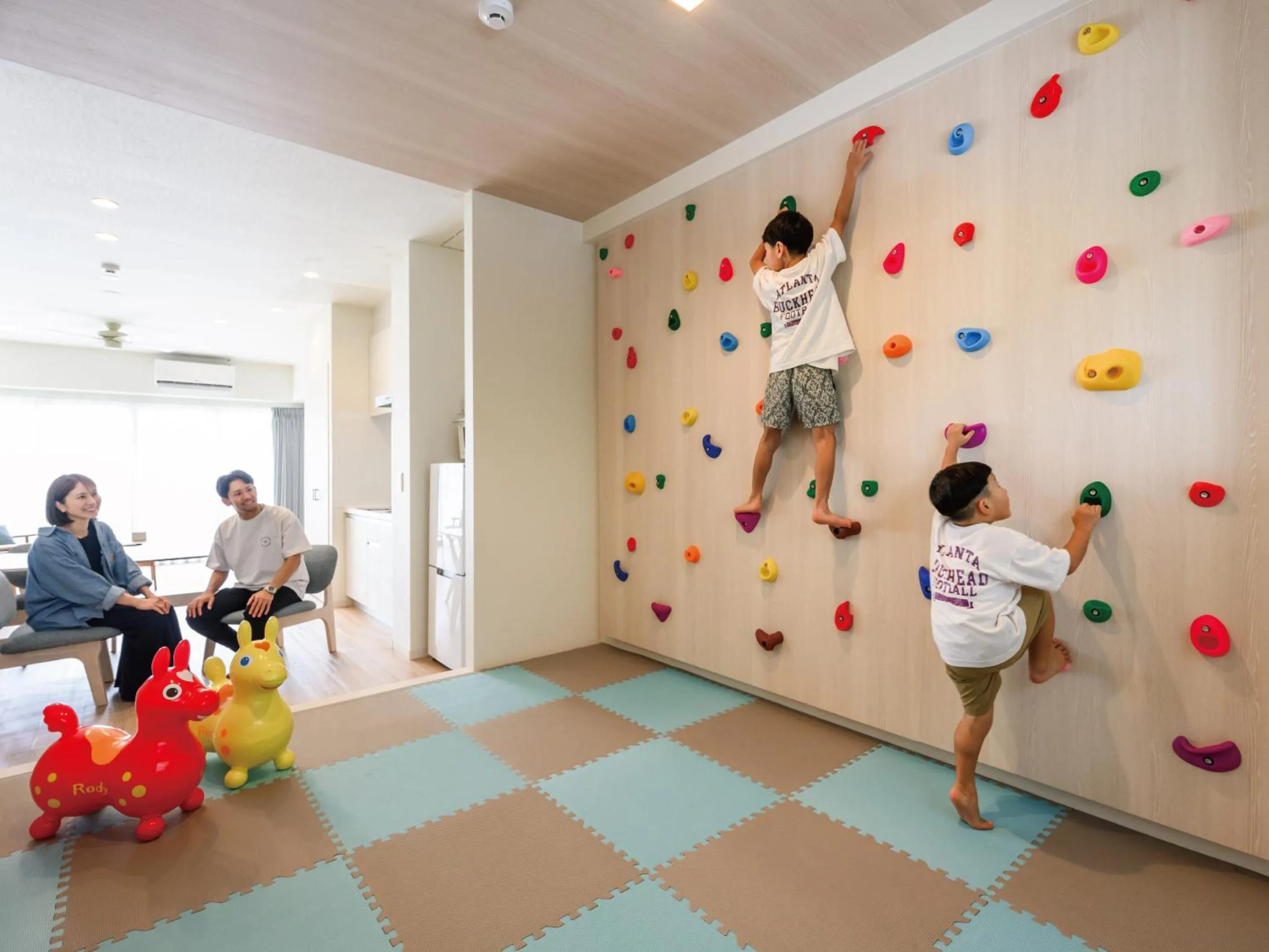 children in Private condo Kourijima by Coldio Smart Resort