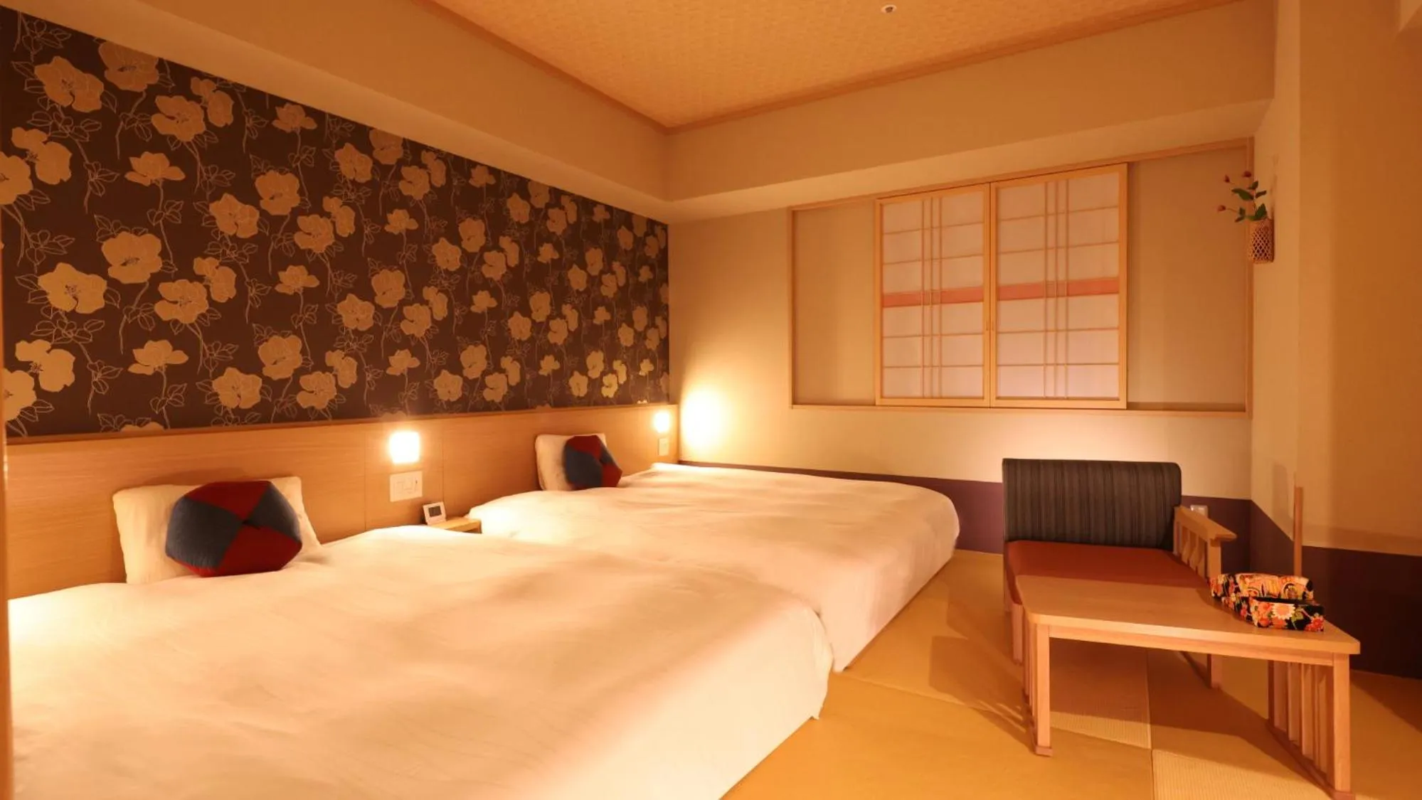 Photo of the whole room, Bed in Onyado Nono Kanazawa