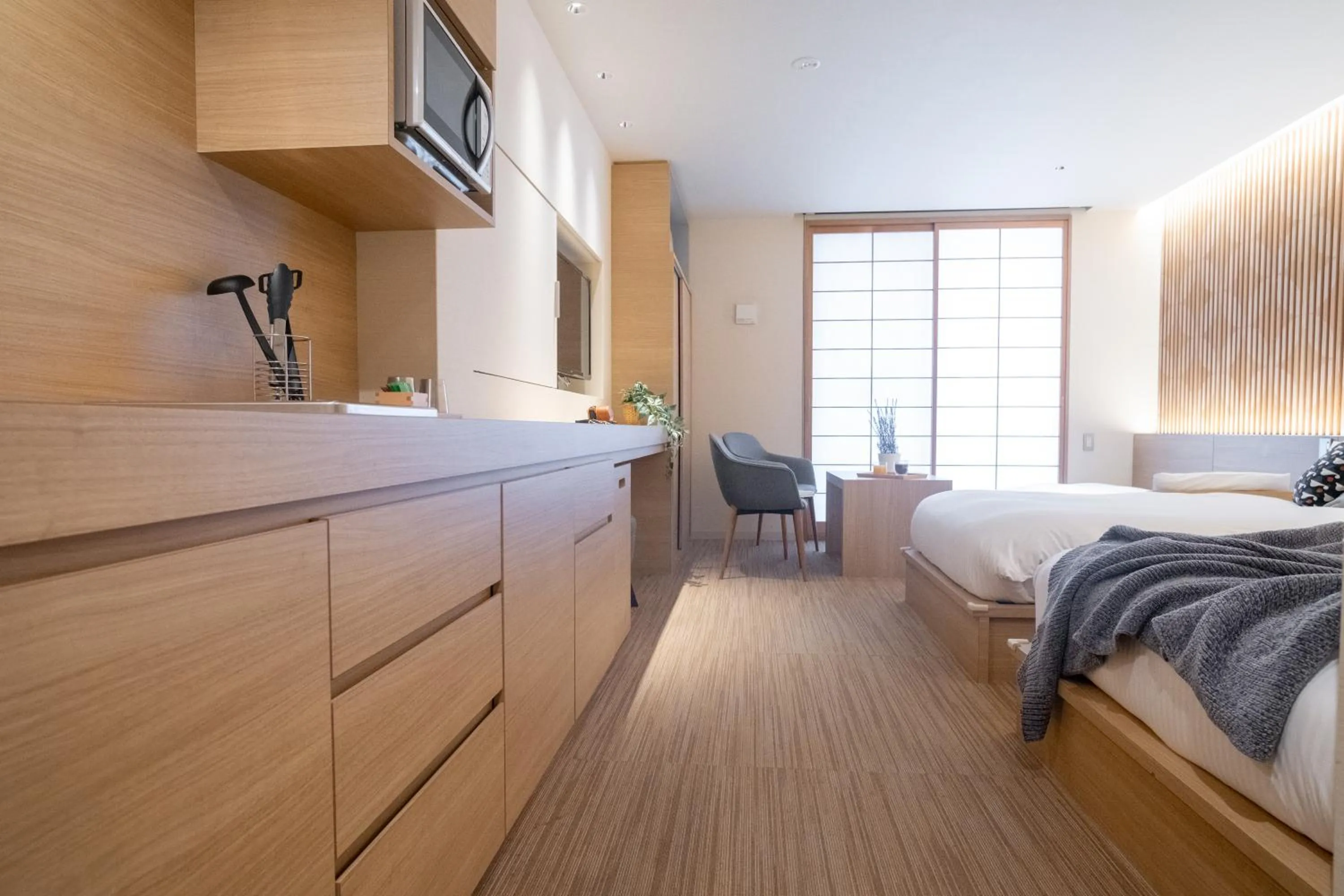 TV and multimedia, Bed in ORI Kyoto