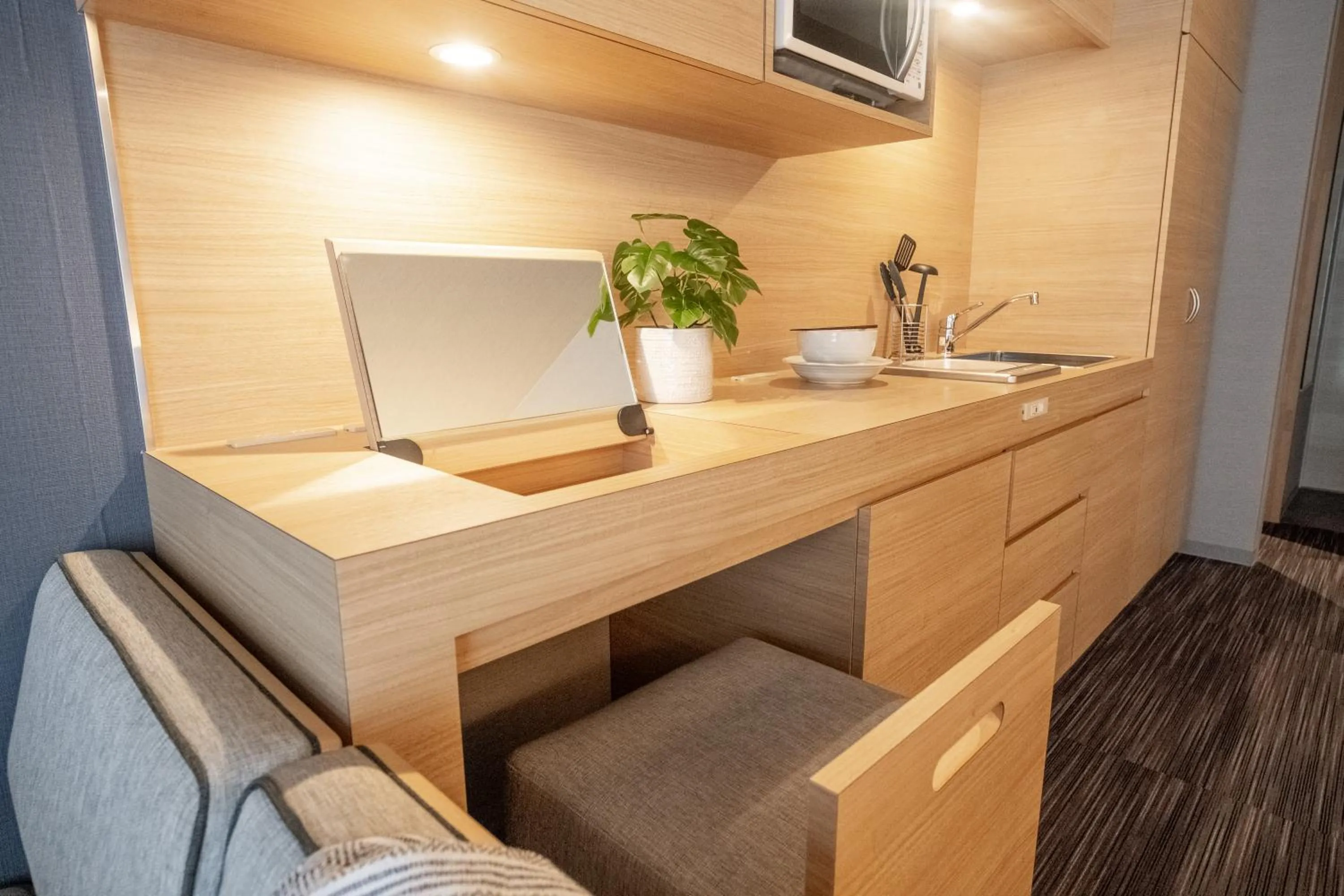 Kitchen or kitchenette in ORI Kyoto