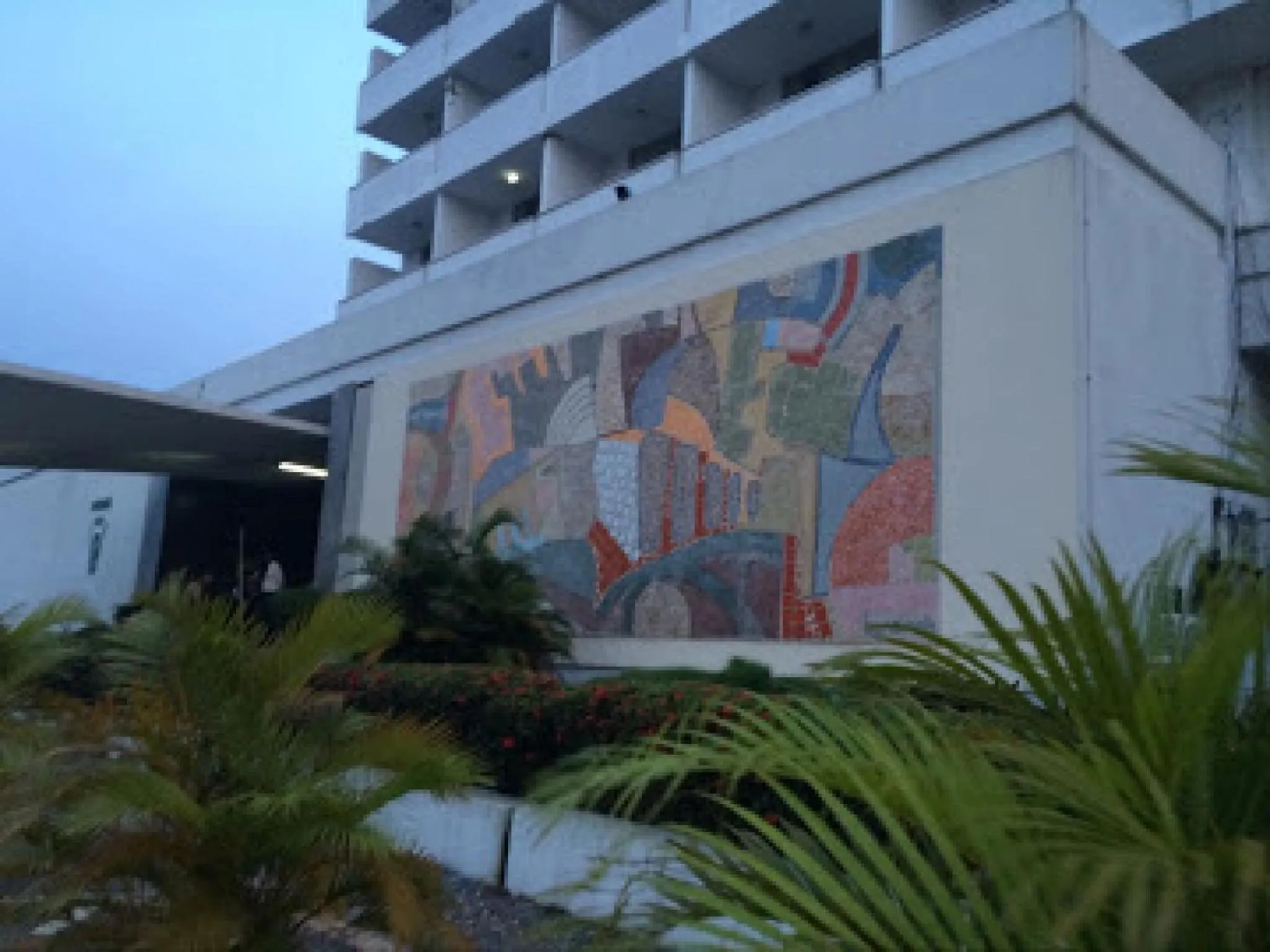 Decorative detail in Premier Hotel-ibadan