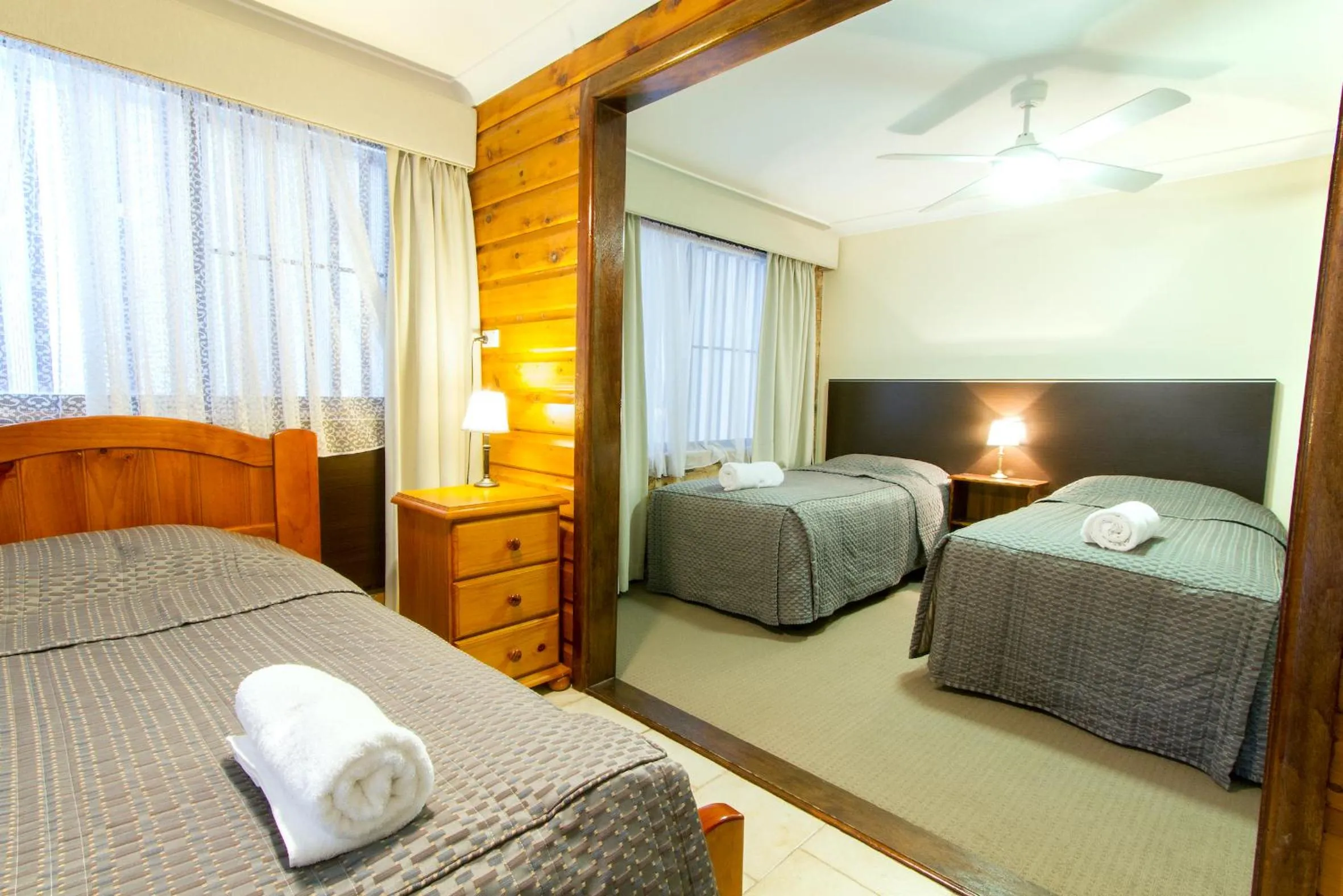 Bed in Harvest Lodge Motel - Gunnedah