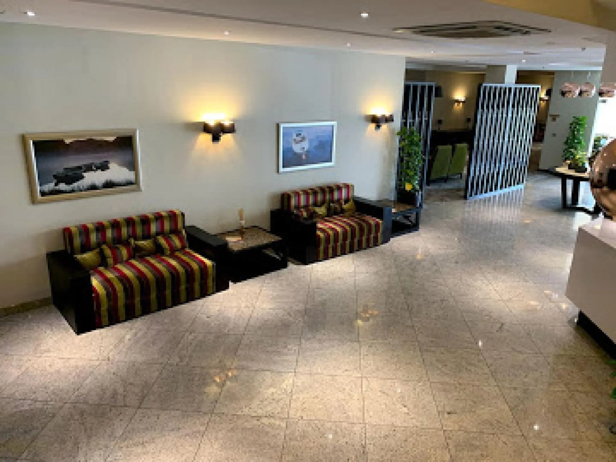 Seating area in The Sojourner by Genesis