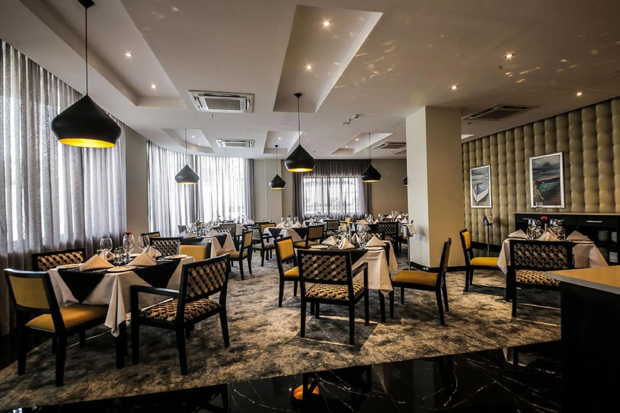 Seating area in The Sojourner by Genesis