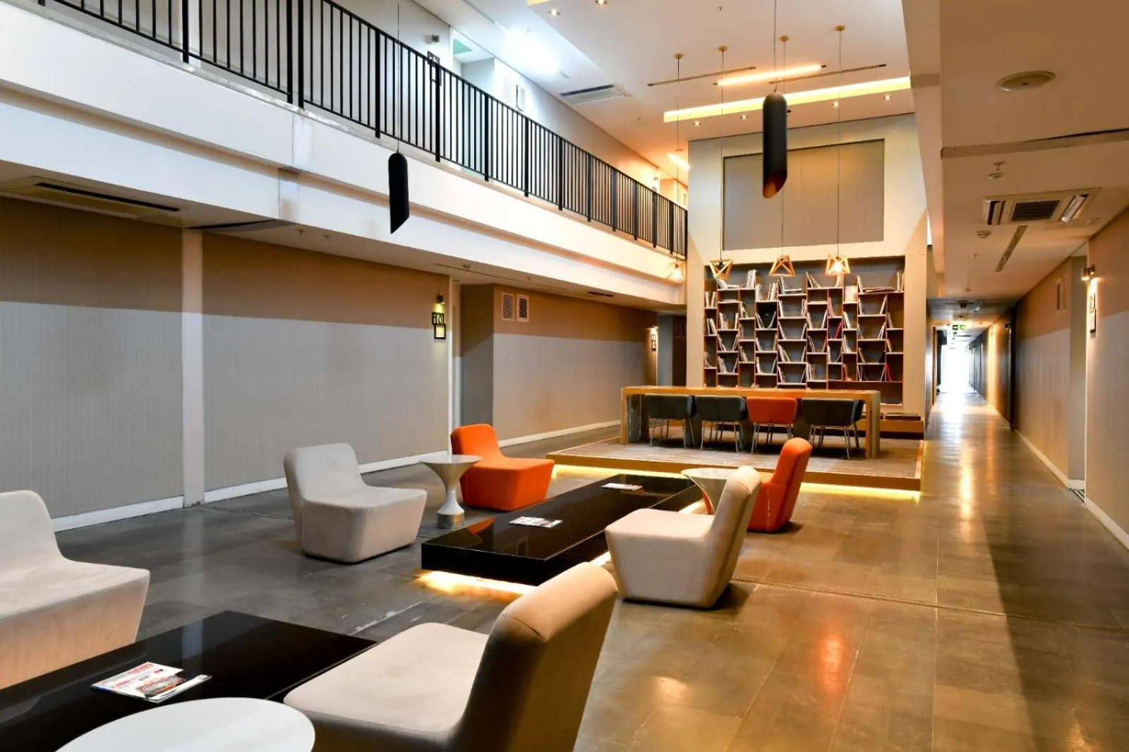 Lobby or reception in G Tower Furnished Apartment Rentals