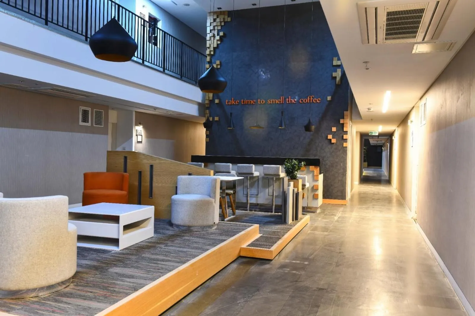 Lobby or reception in G Tower Furnished Apartment Rentals