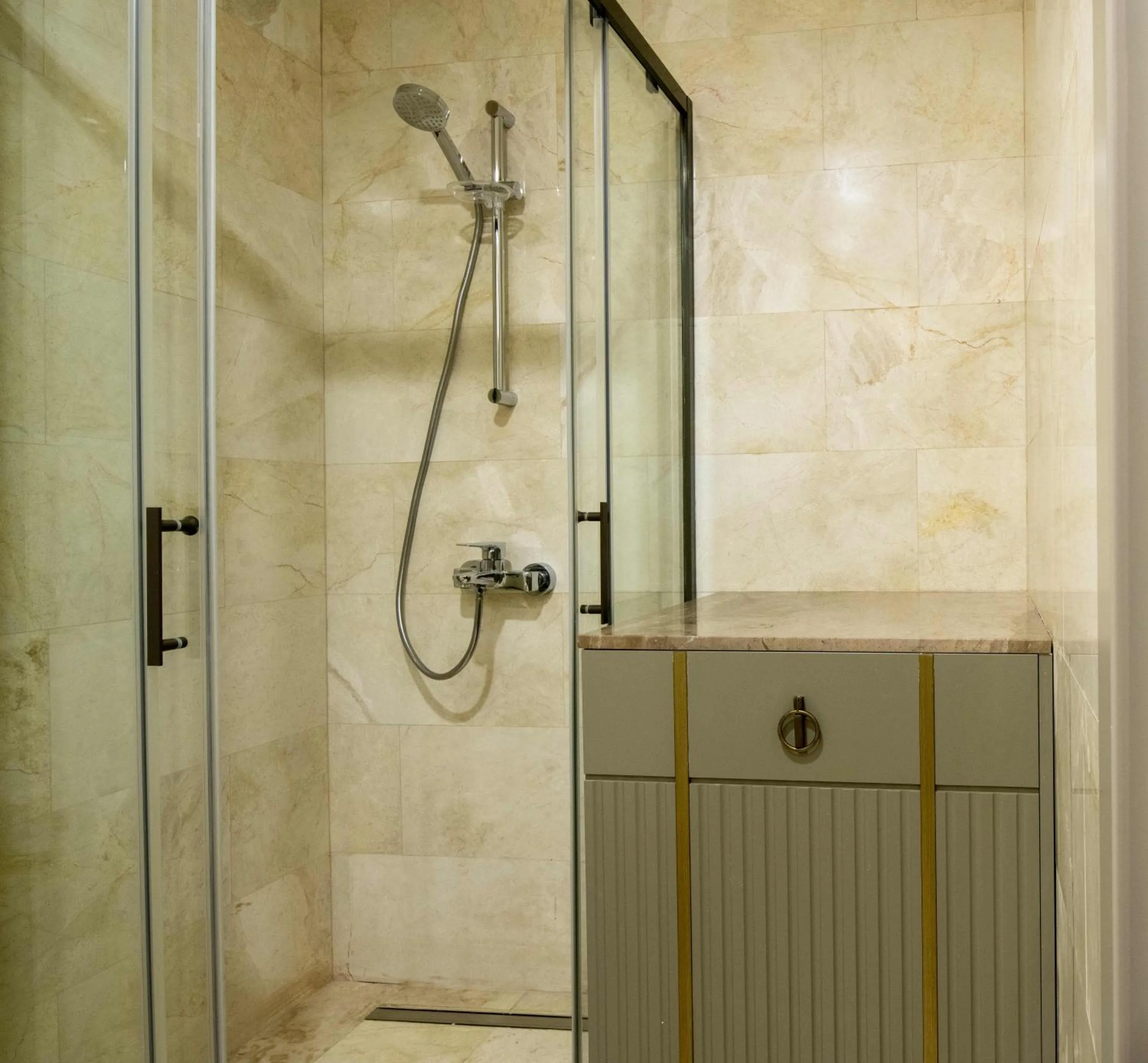 Shower in G Tower Furnished Apartment Rentals