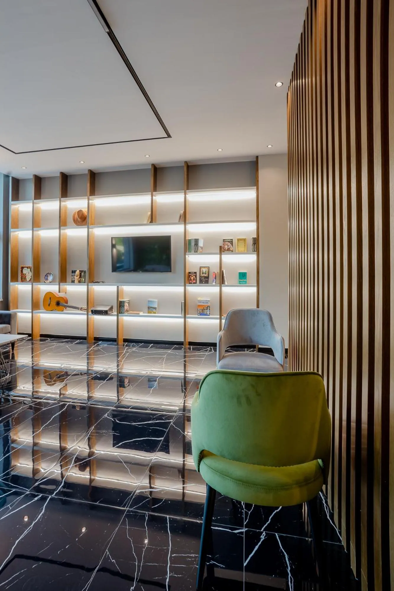 Seating area, Bed in Royal East Resort