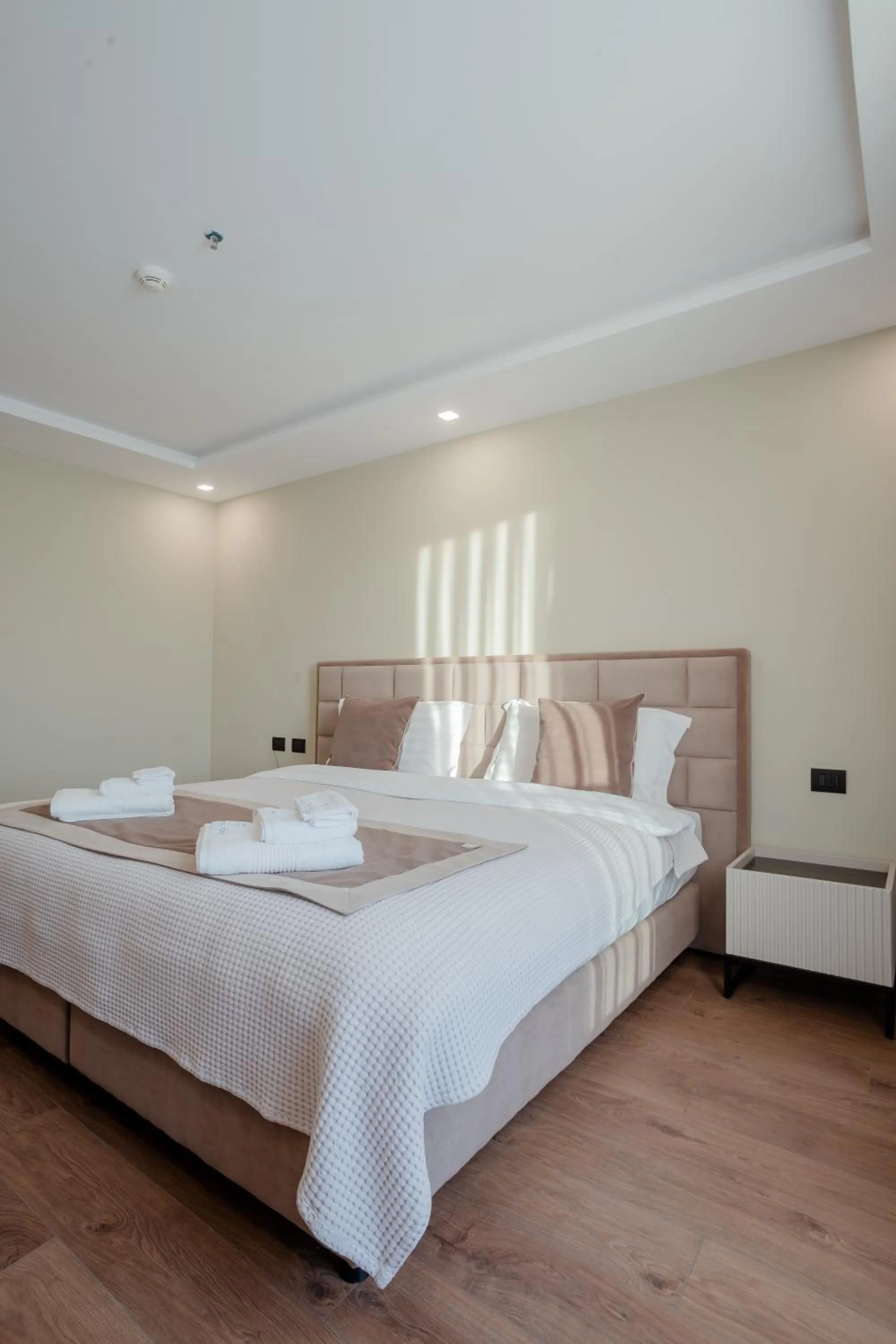 Bed in Royal East Resort