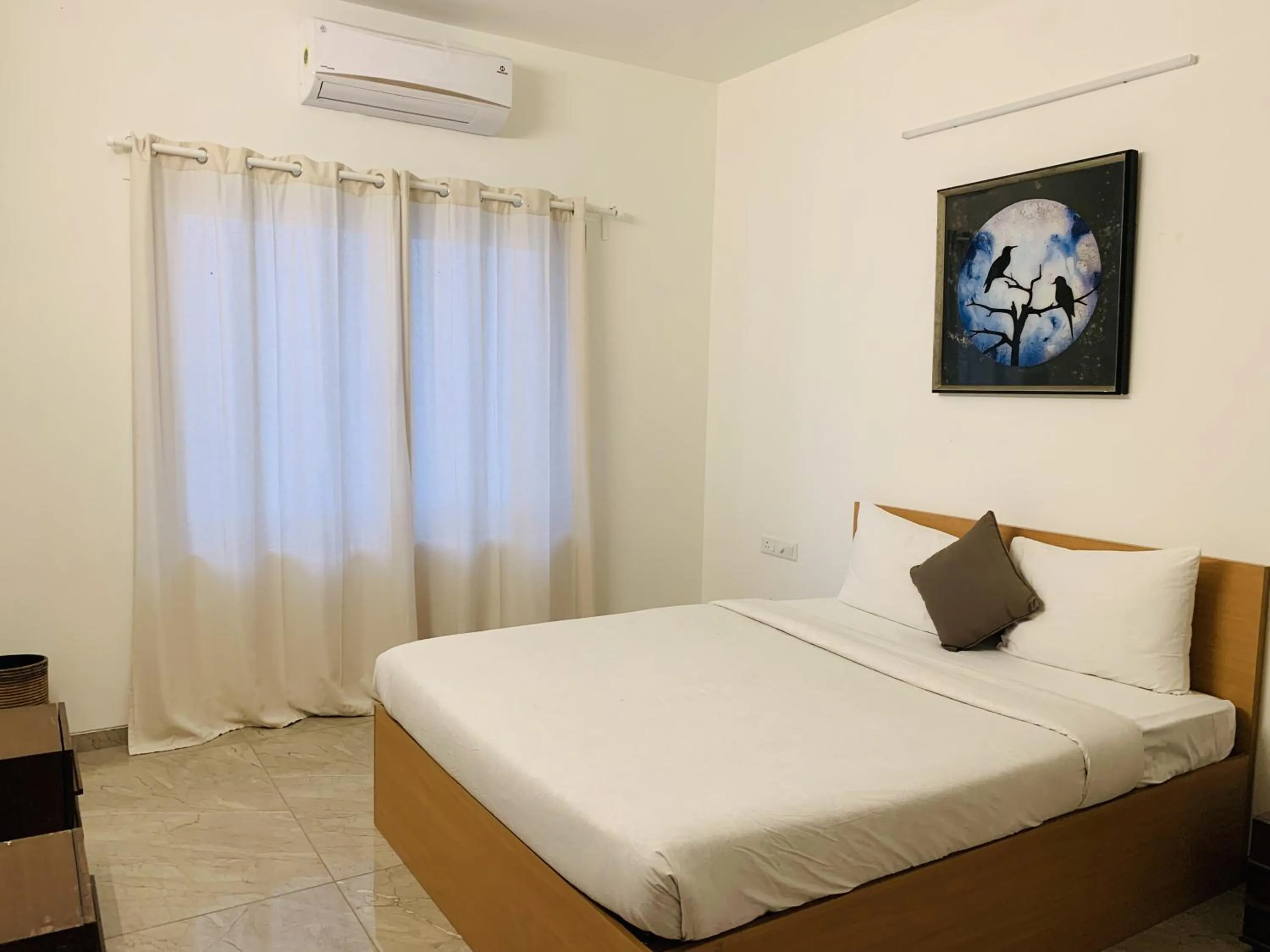 Bedroom, Bed in WOODS - Mangalyam Meadows