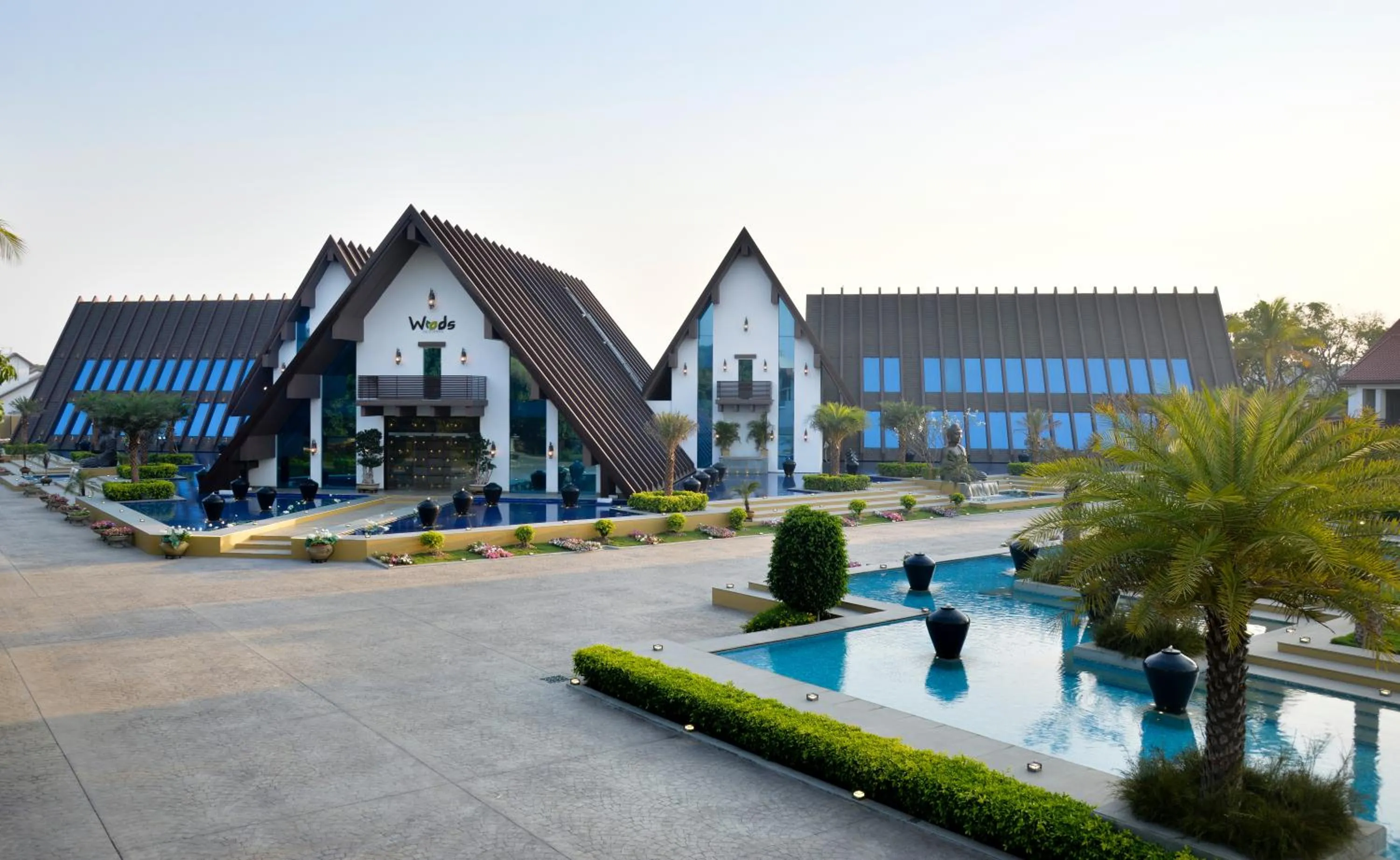 Facade/entrance in WOODS - Mangalyam Meadows