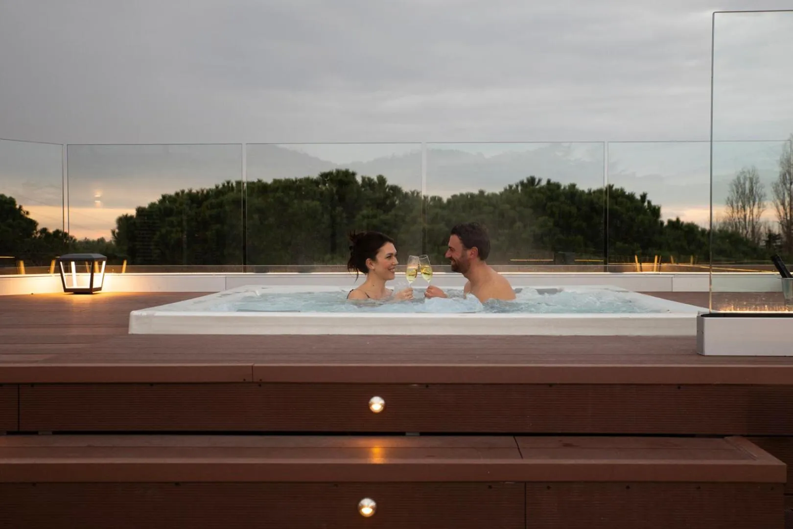 Hot Tub in Hotel Niccolo' V - Terme dei Papi
