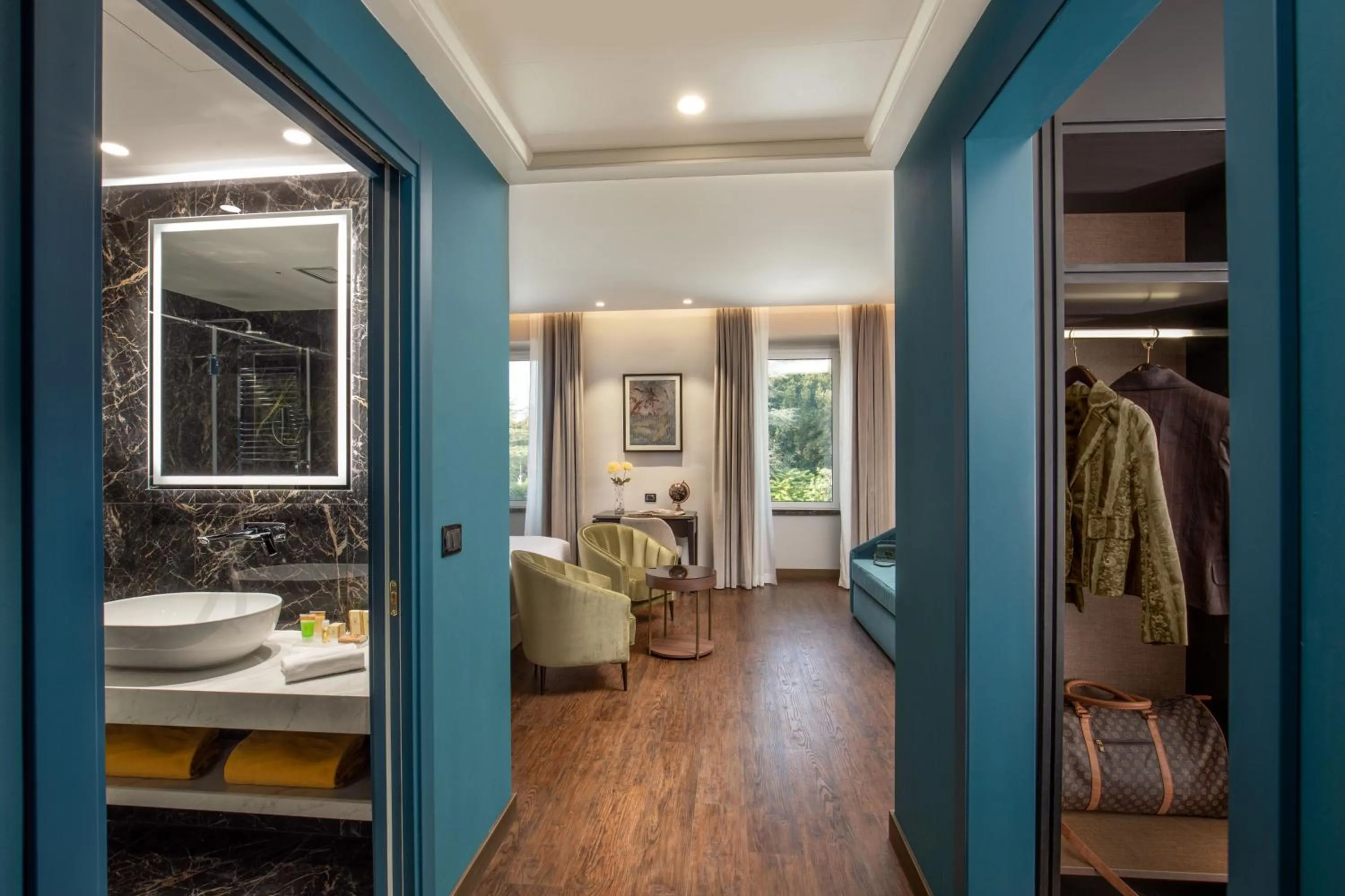 Bedroom in Hotel Niccolo' V - Terme dei Papi