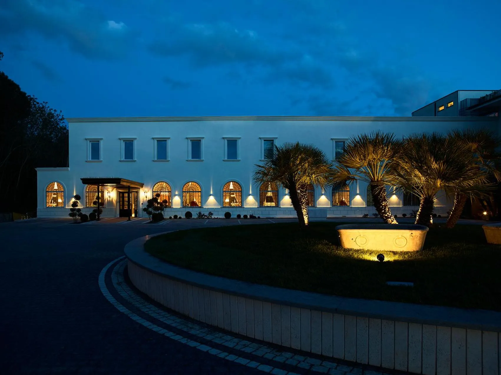 Property building in Hotel Niccolo' V - Terme dei Papi