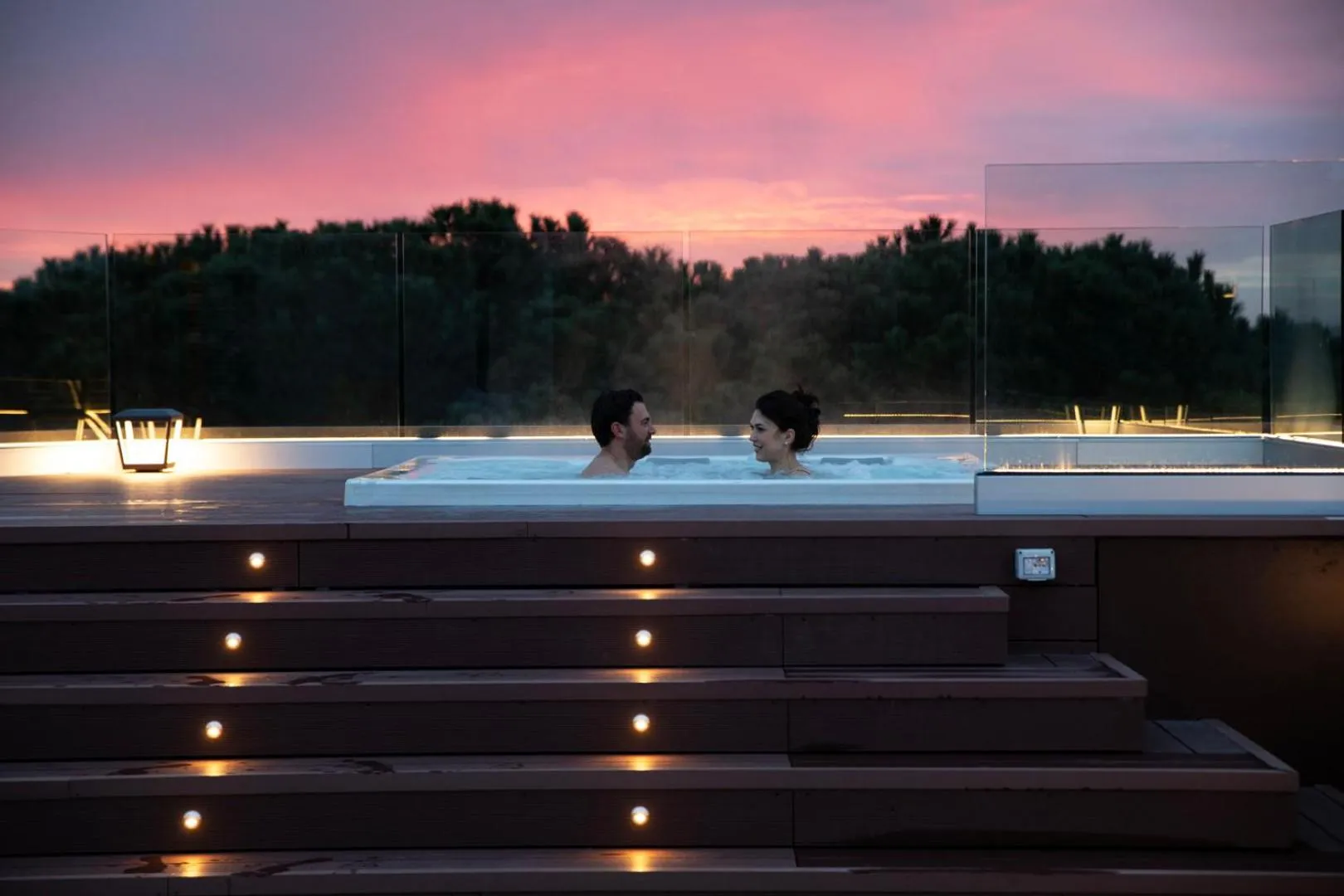 Hot Tub in Hotel Niccolo' V - Terme dei Papi