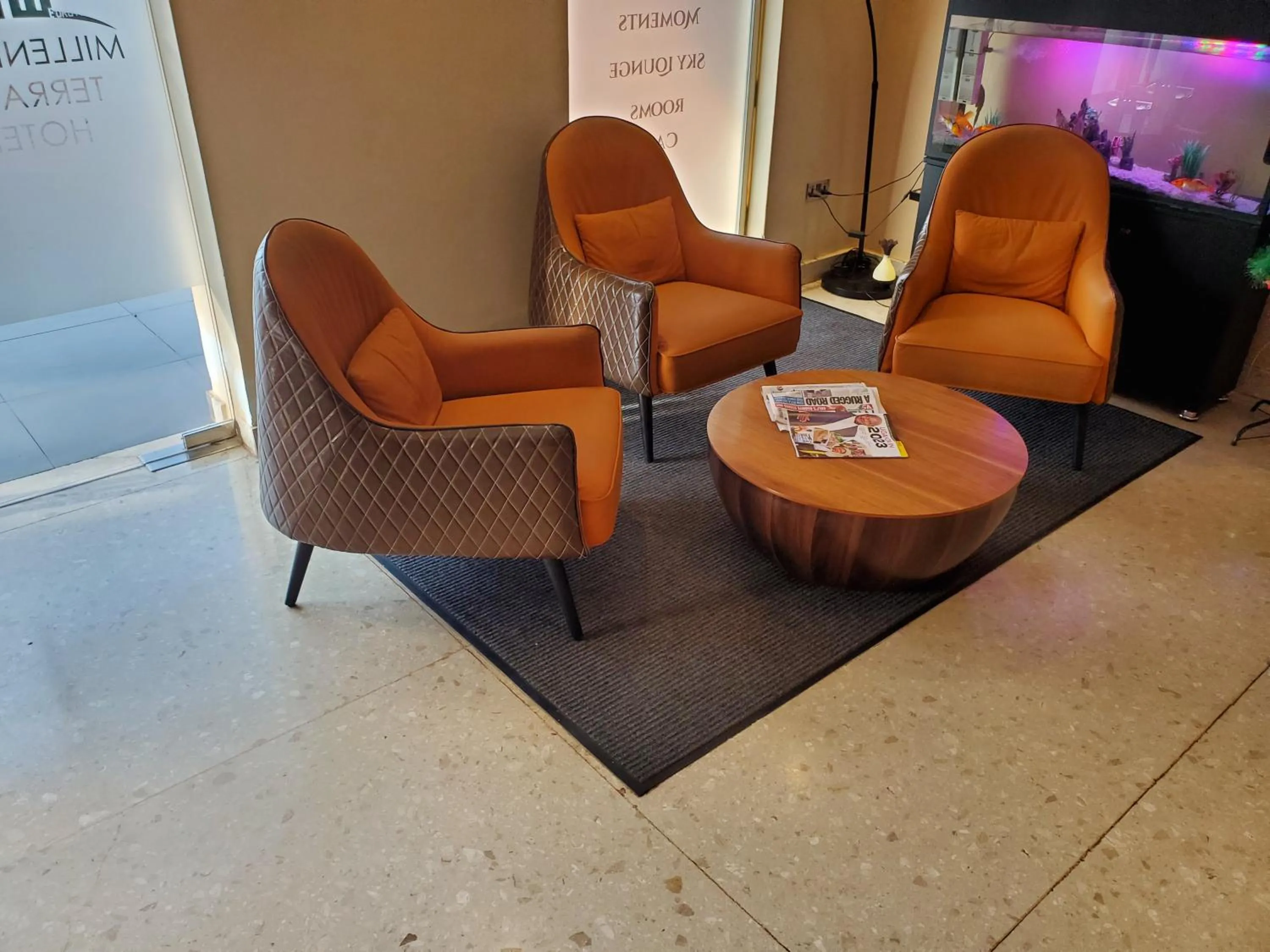 Lobby or reception in Millennium Terrace Hotel