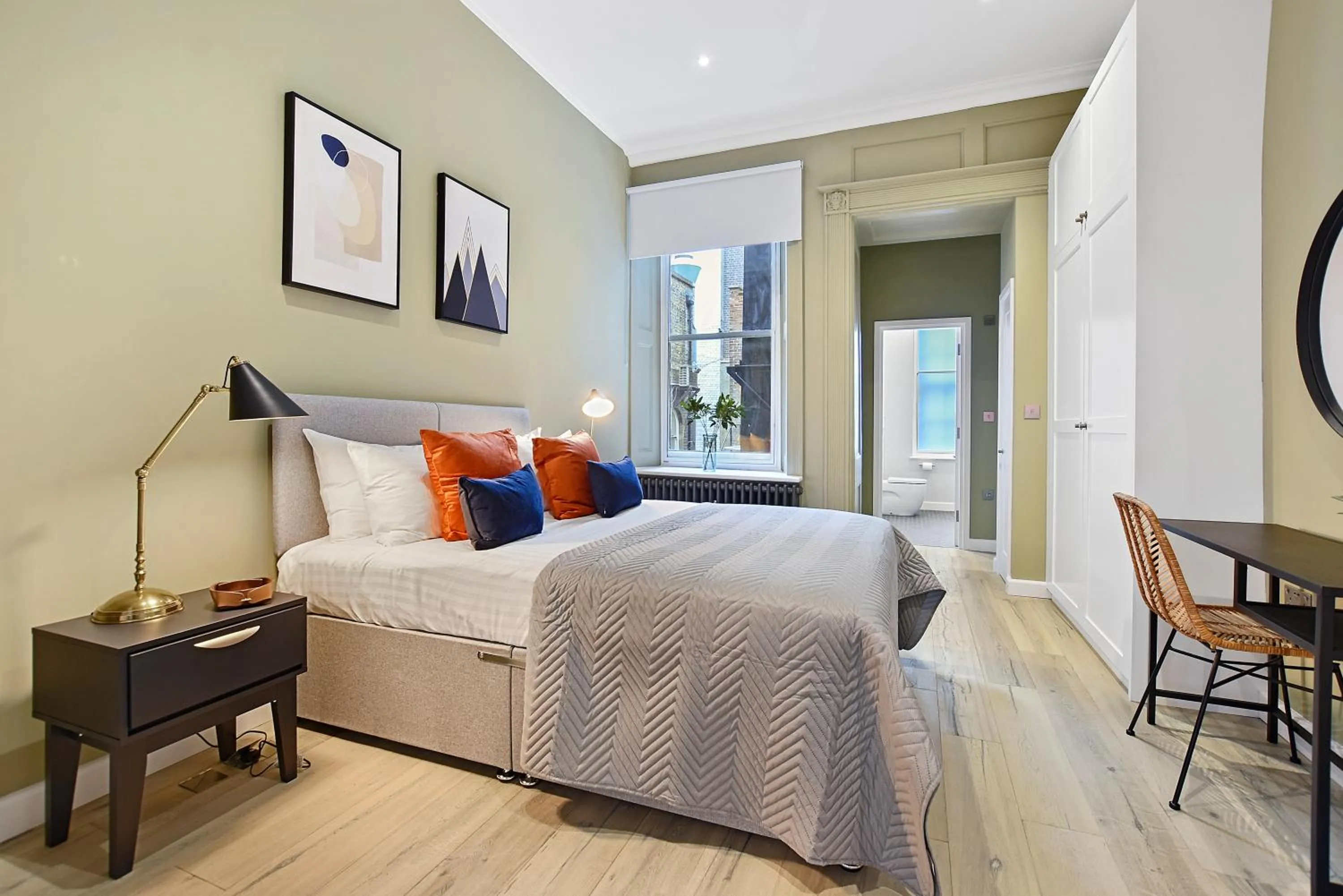 Bed in Gerrard Place by Aeria Apartments