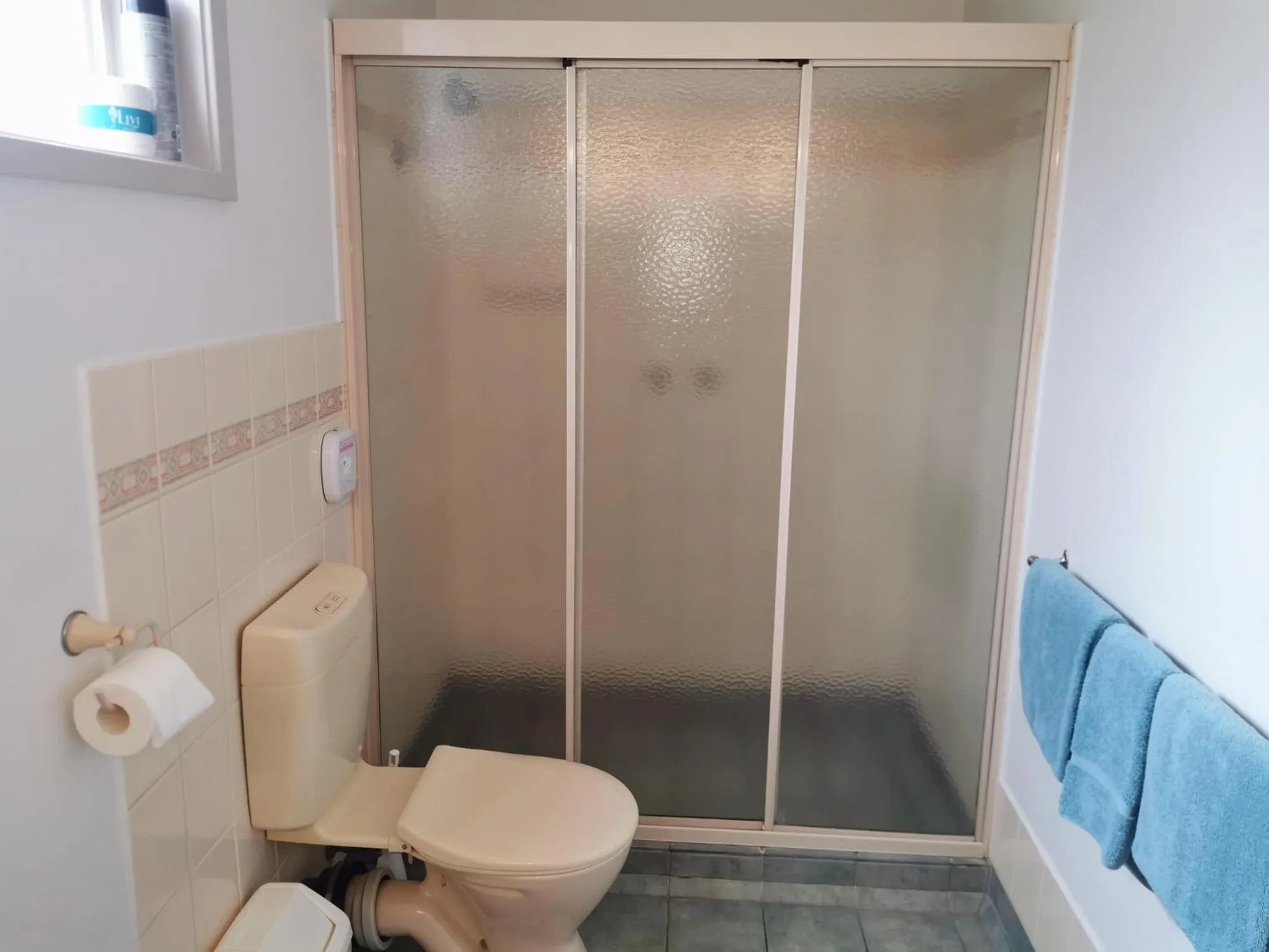 Toilet in Ballarat Eureka Lodge Motel