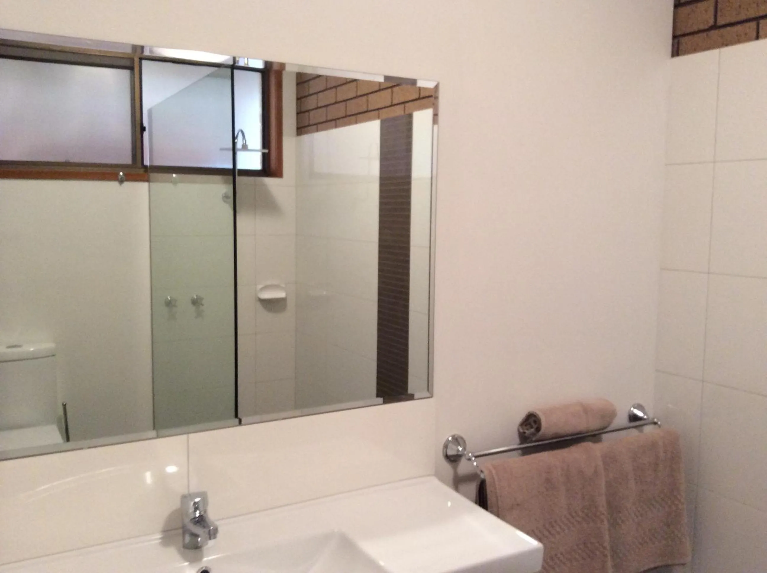 Bathroom in Ambassador Motor Inn