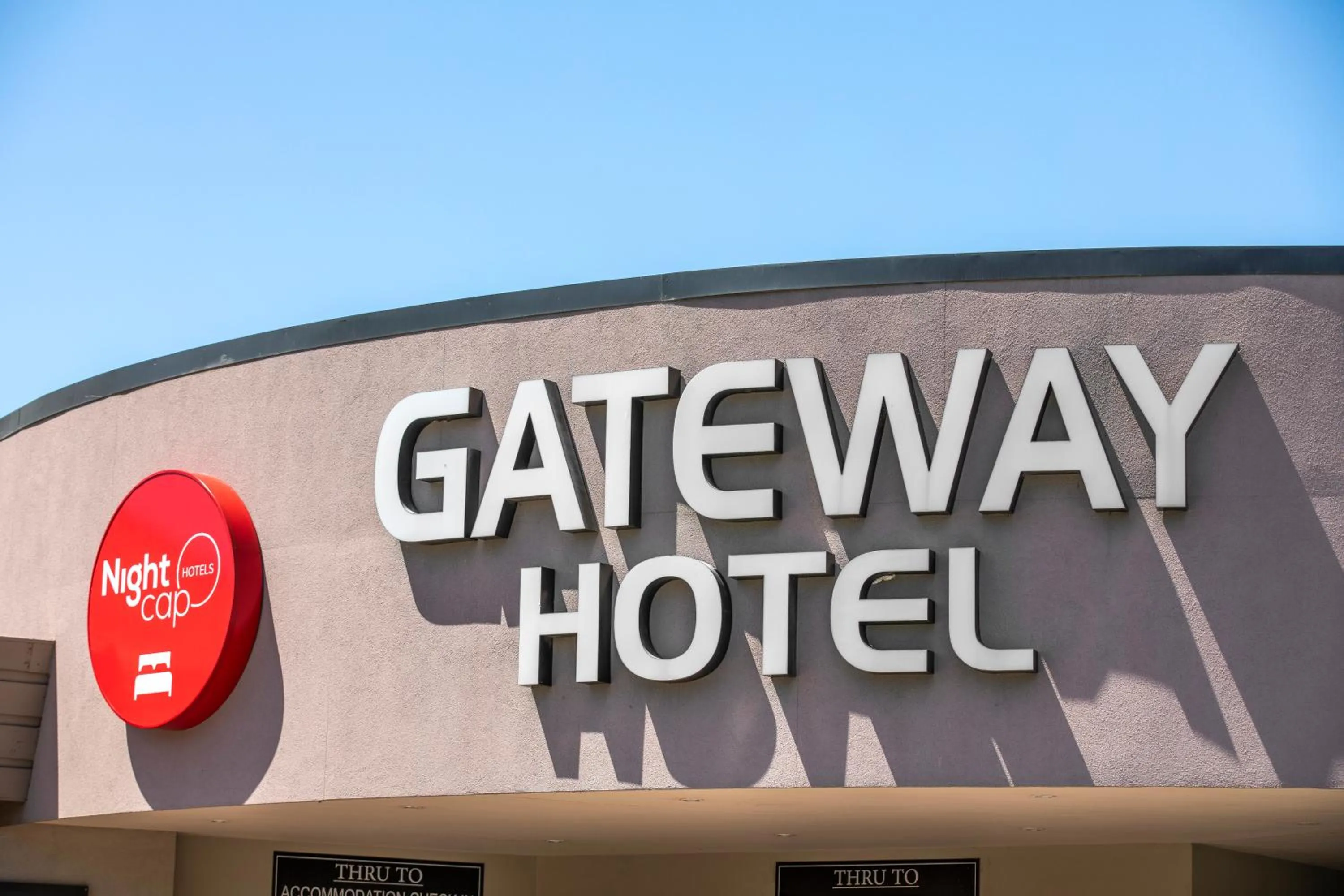 Property logo or sign in Nightcap at Gateway Hotel