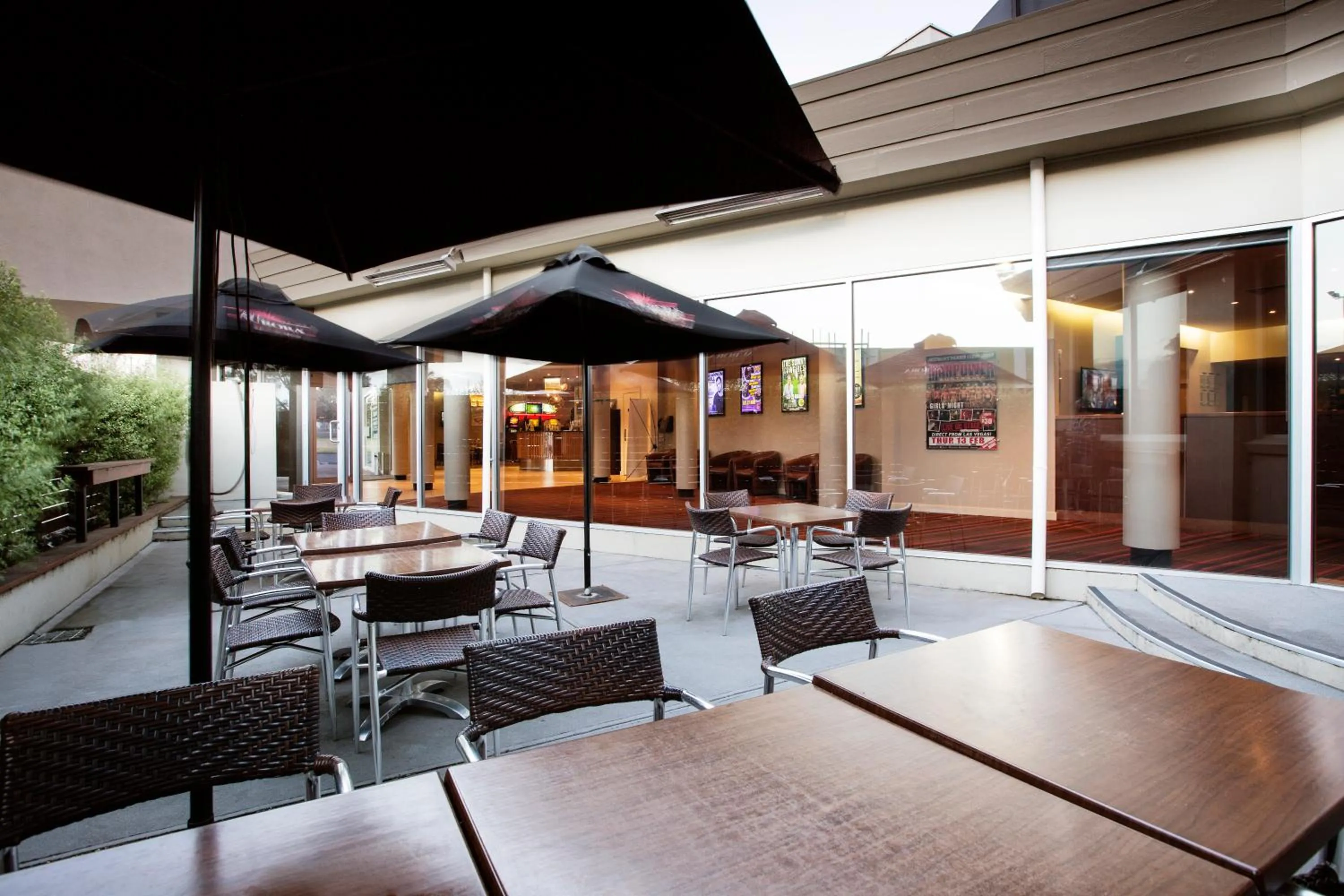 Patio in Nightcap at Gateway Hotel