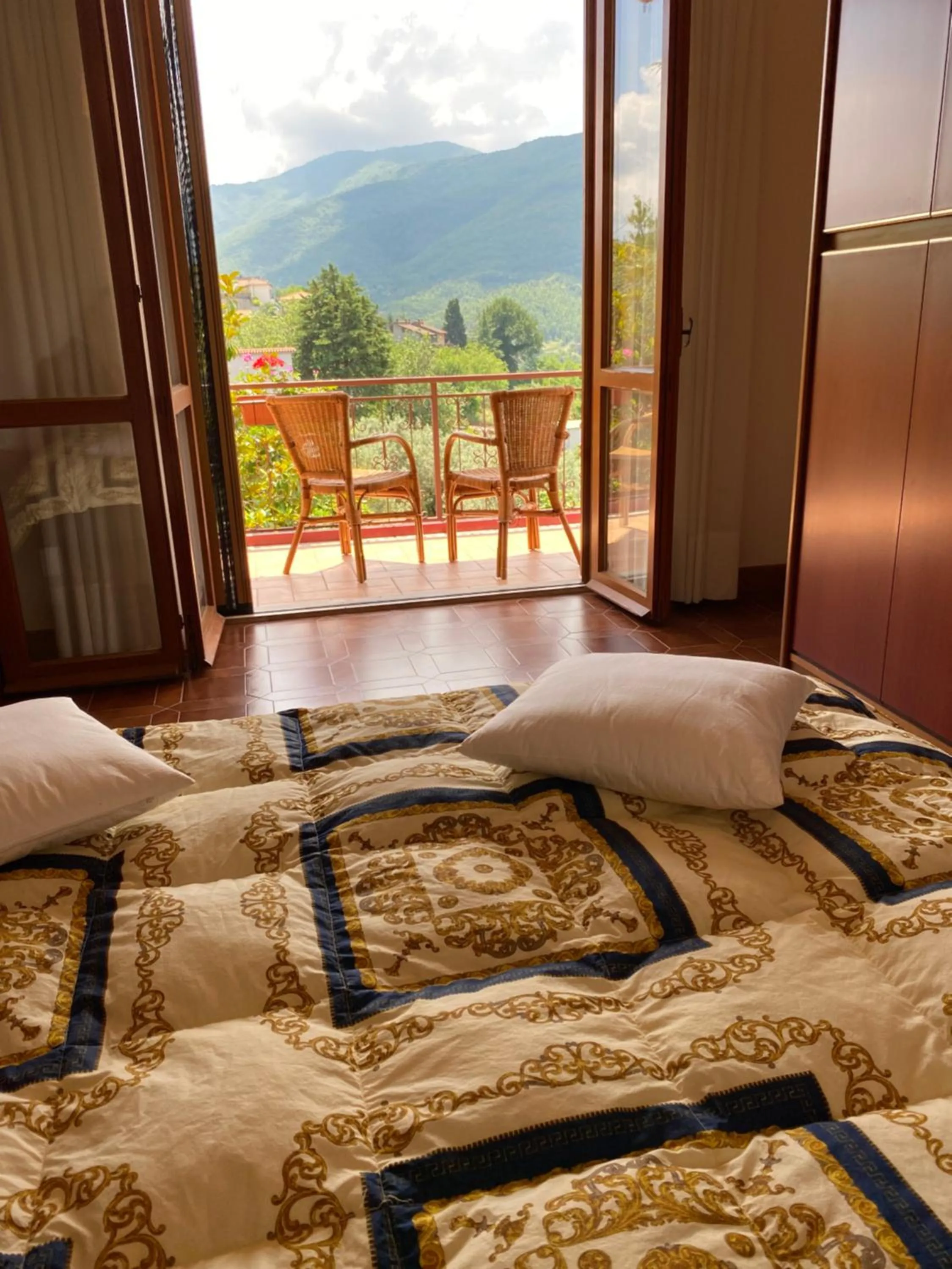 Balcony/Terrace, Bed in B&B Rox e Claudia