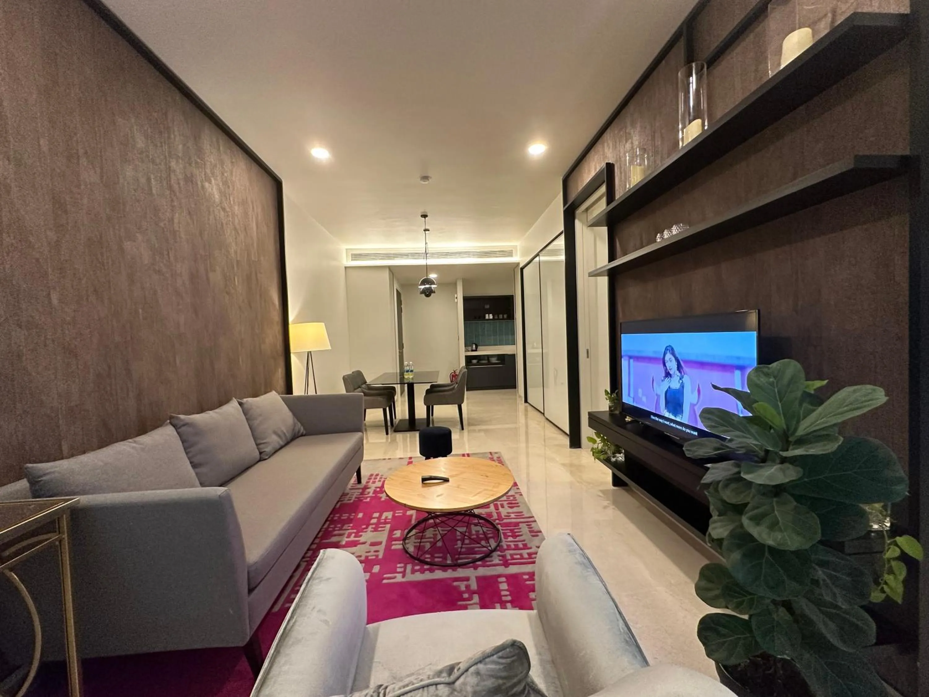 Communal lounge/ TV room in Tropicana The Residence By Klcc