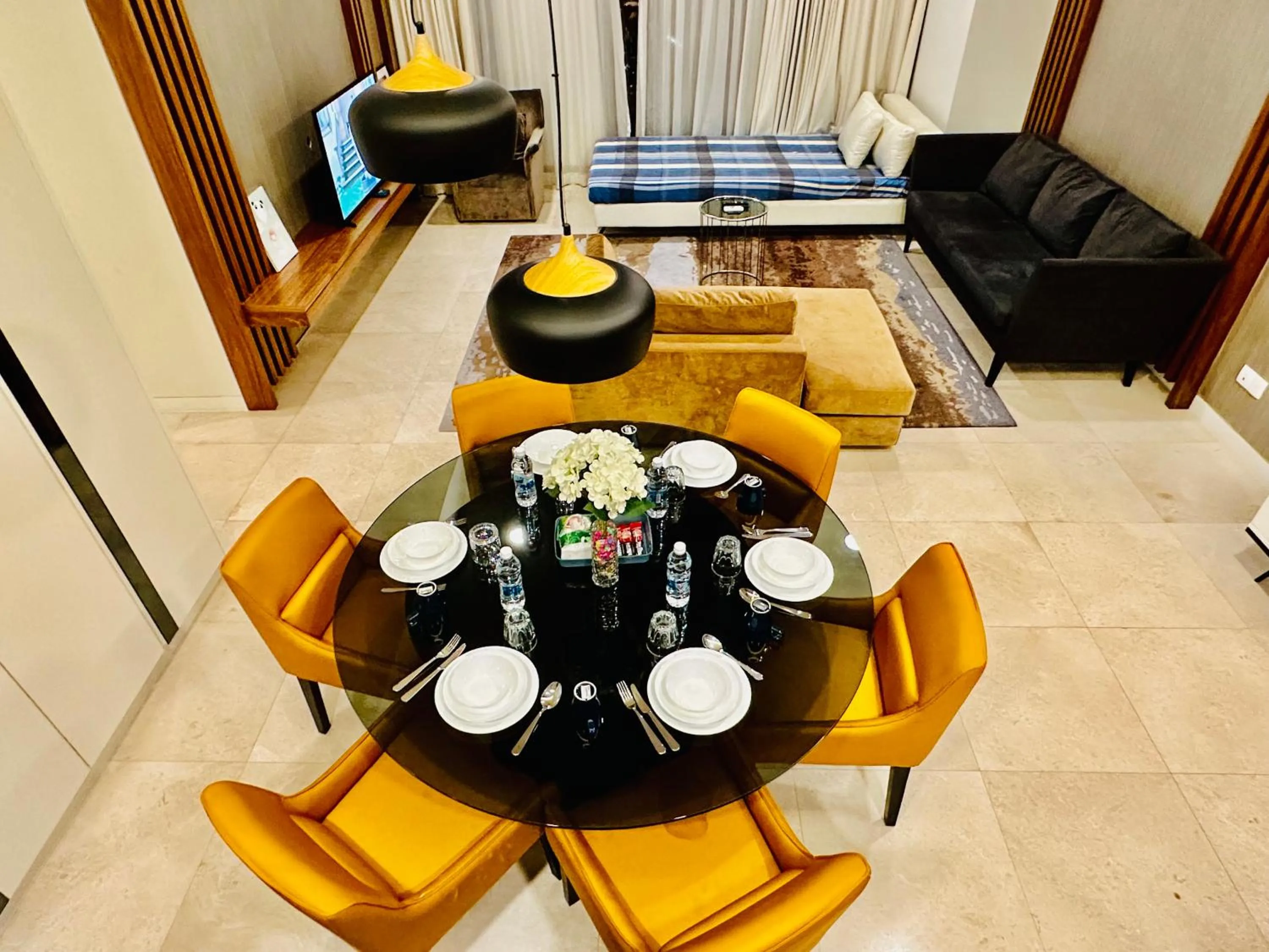 Living room in Tropicana The Residence By Klcc