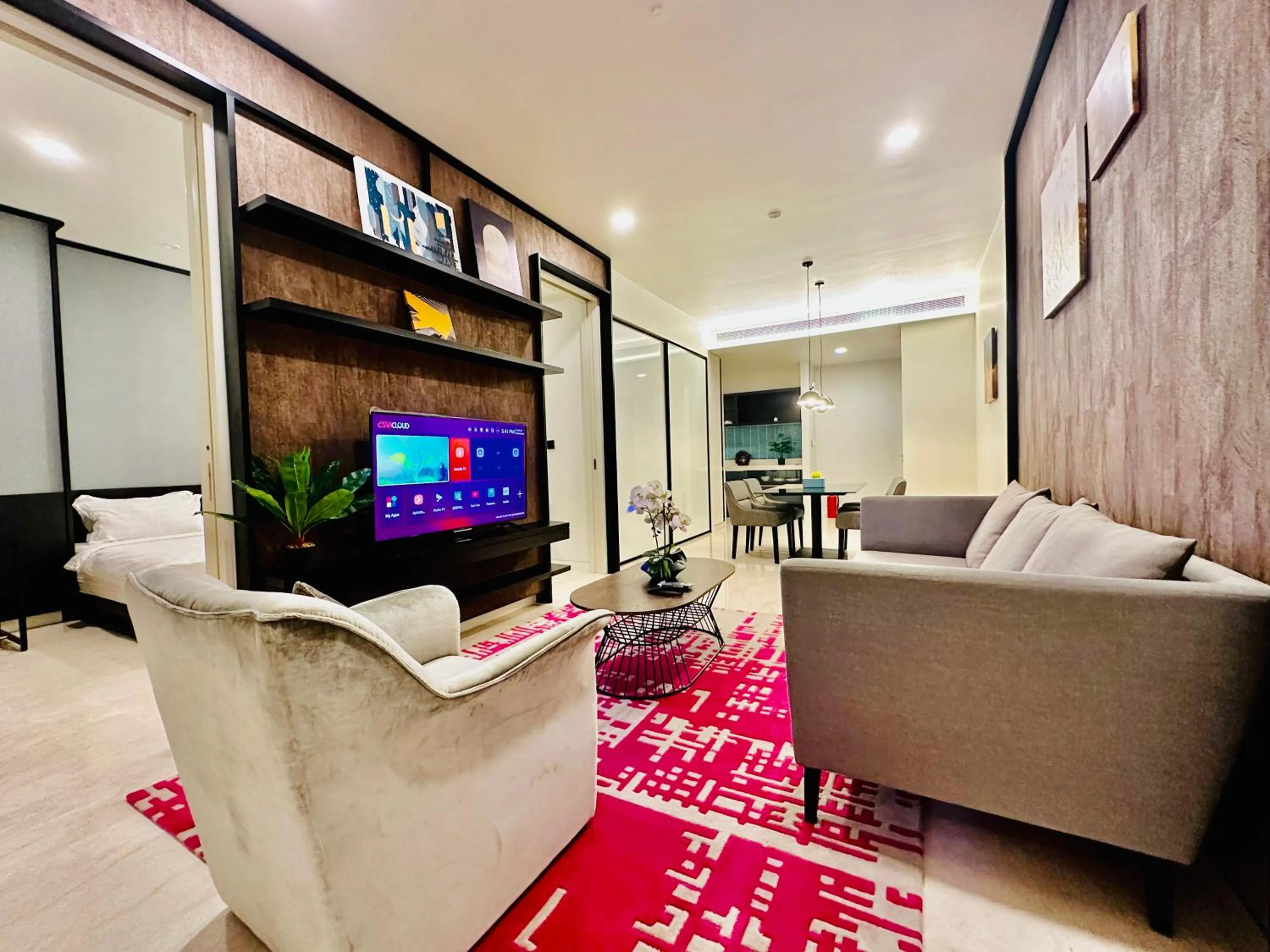 Communal lounge/ TV room in Tropicana The Residence By Klcc