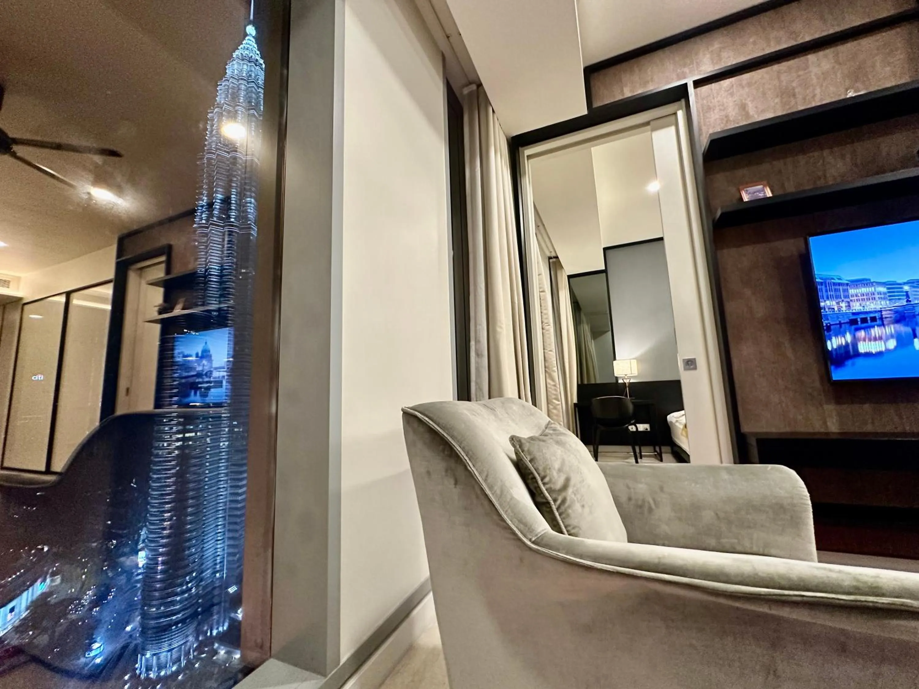 Living room in Tropicana The Residence By Klcc