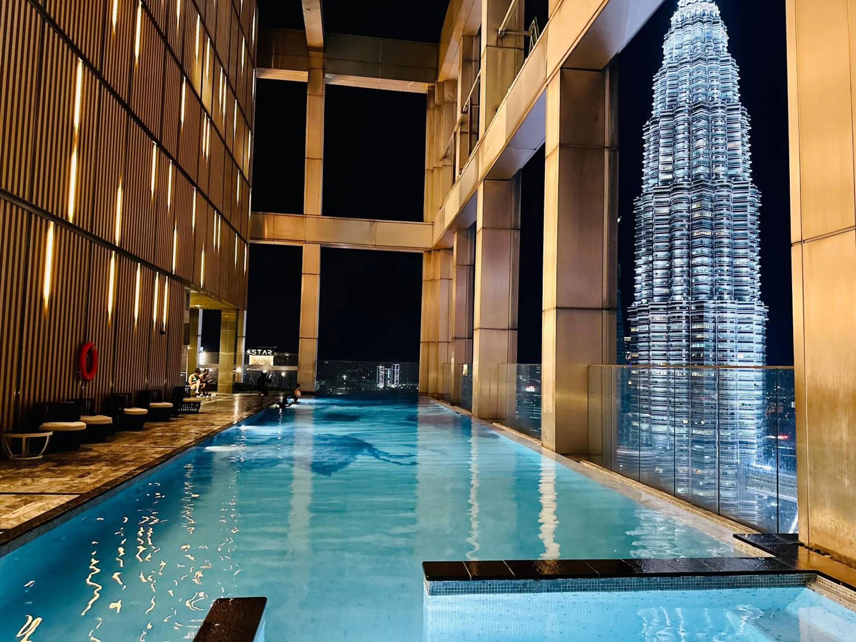 Pool view in Tropicana The Residence By Klcc