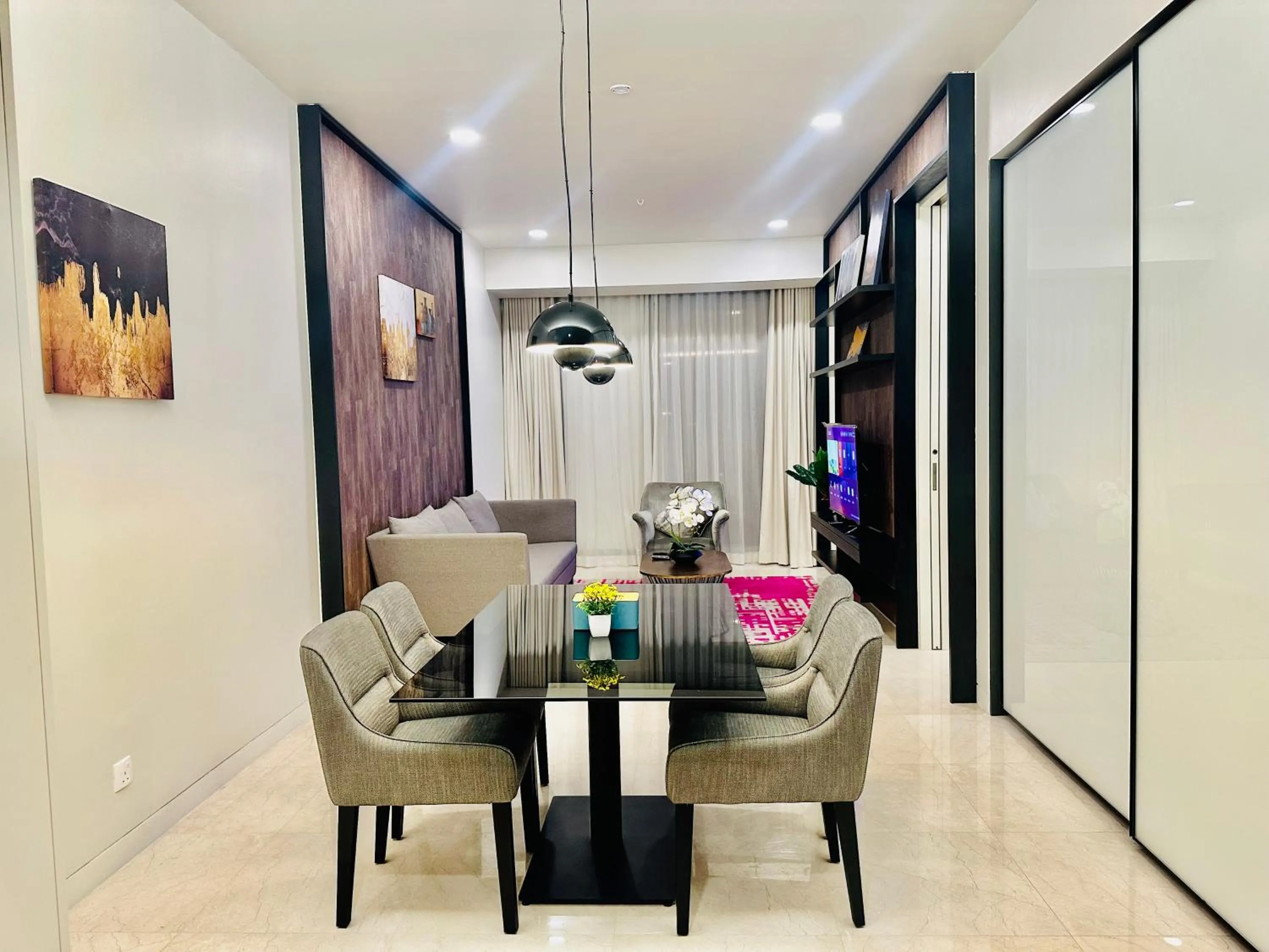 Living room in Tropicana The Residence By Klcc