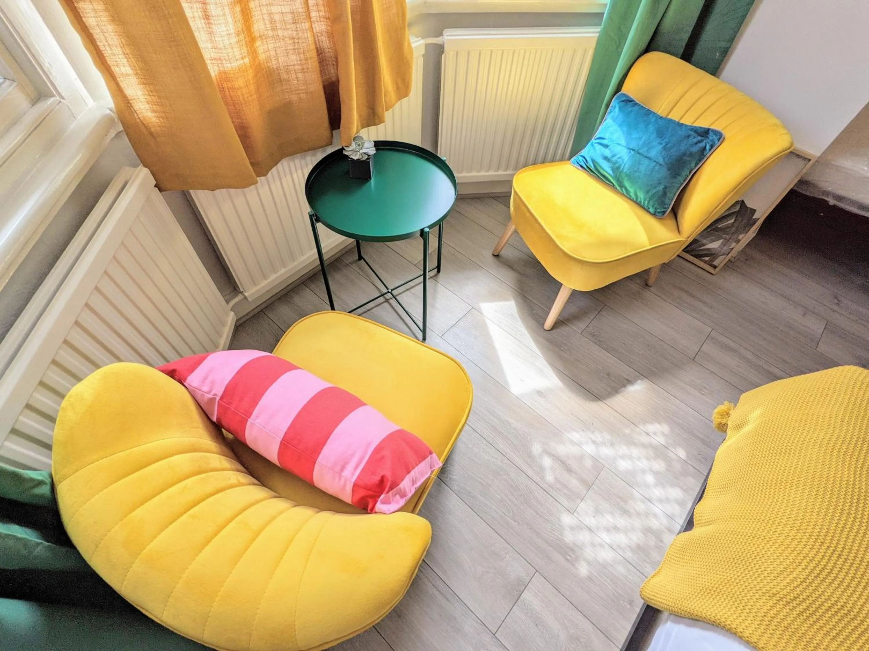 Seating area in Saltwater Guest House