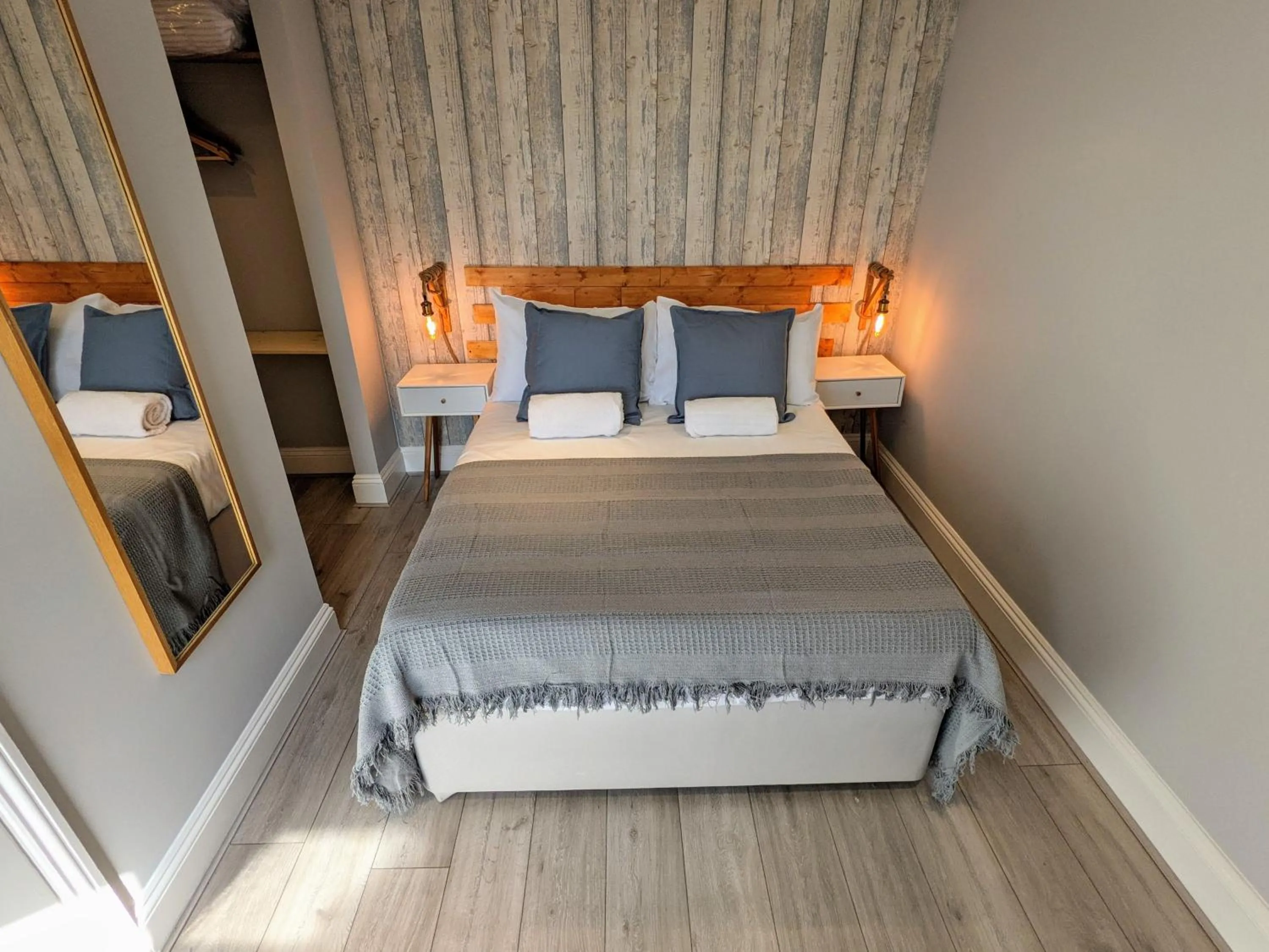 Bed in Saltwater Guest House