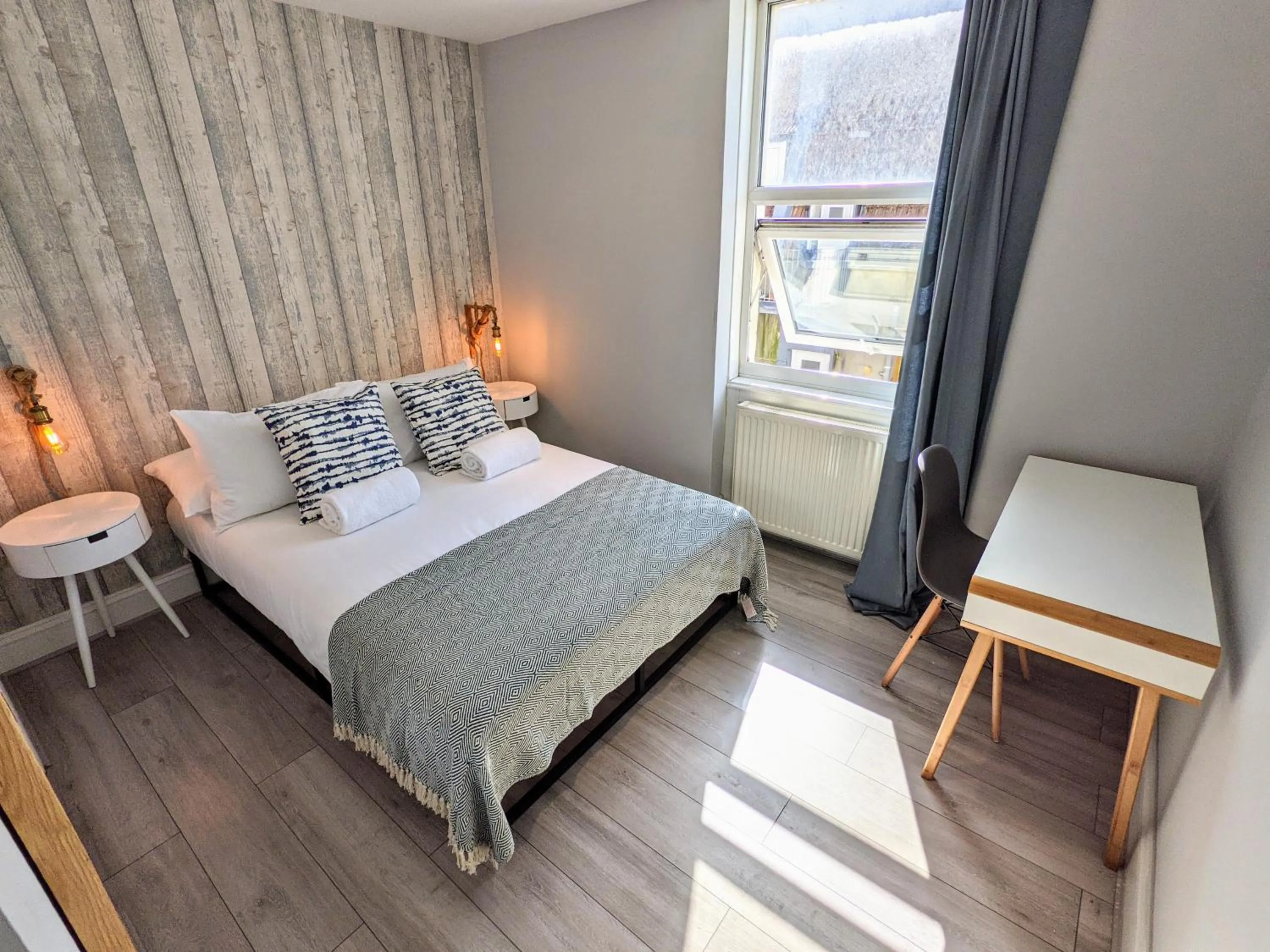 Bed in Saltwater Guest House