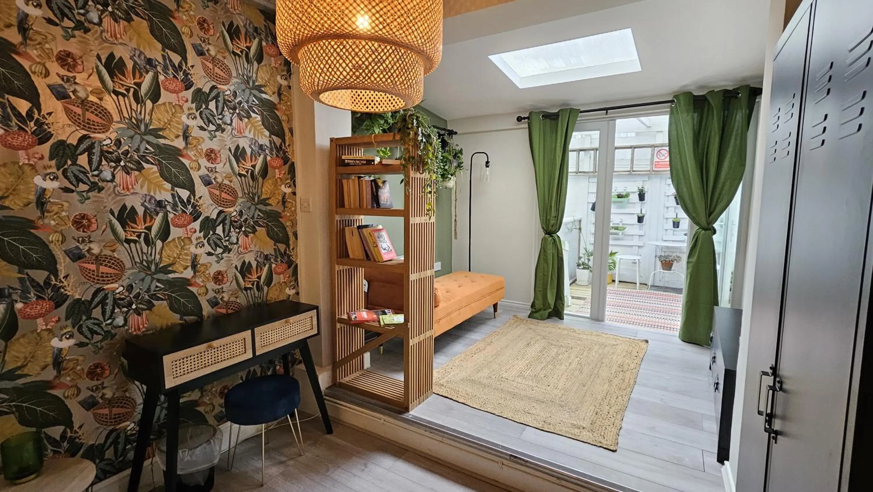 Seating area in Saltwater Guest House