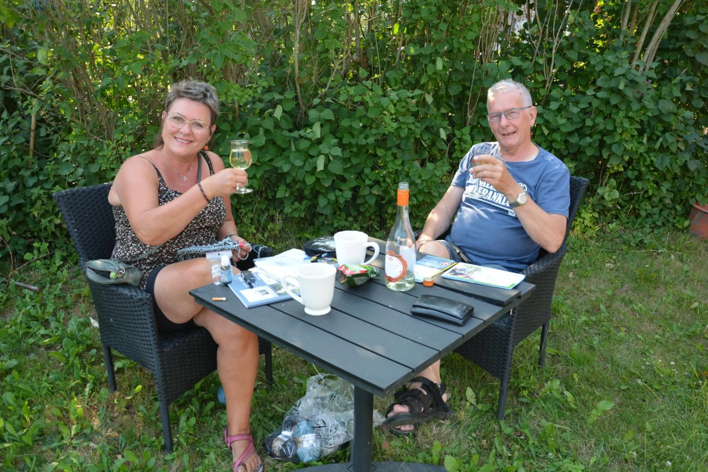 Garden in KirkeLy Bed and Breakfast