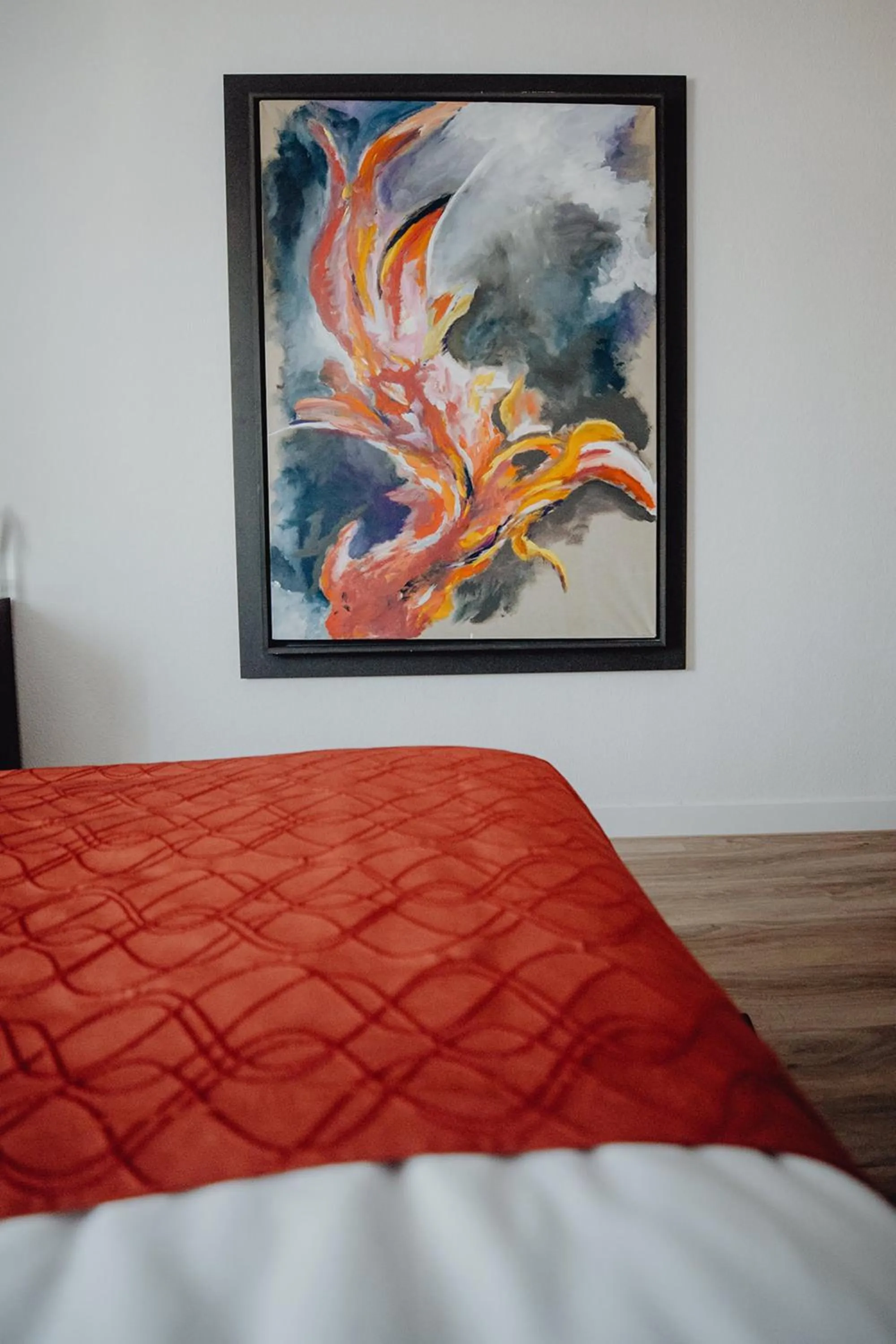 Photo of the whole room, Bed in Art & Business Hotel