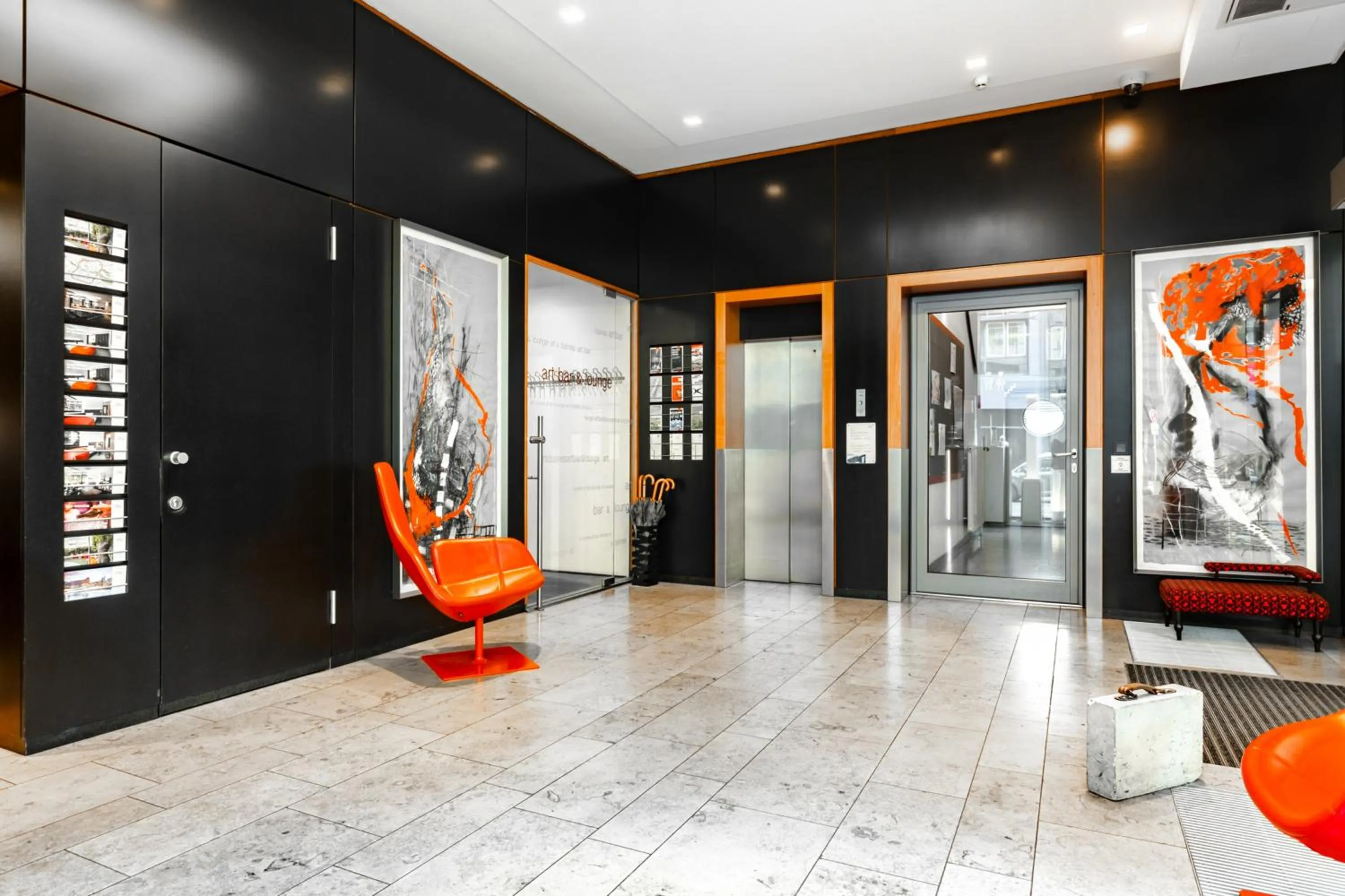 Lobby or reception in Art & Business Hotel