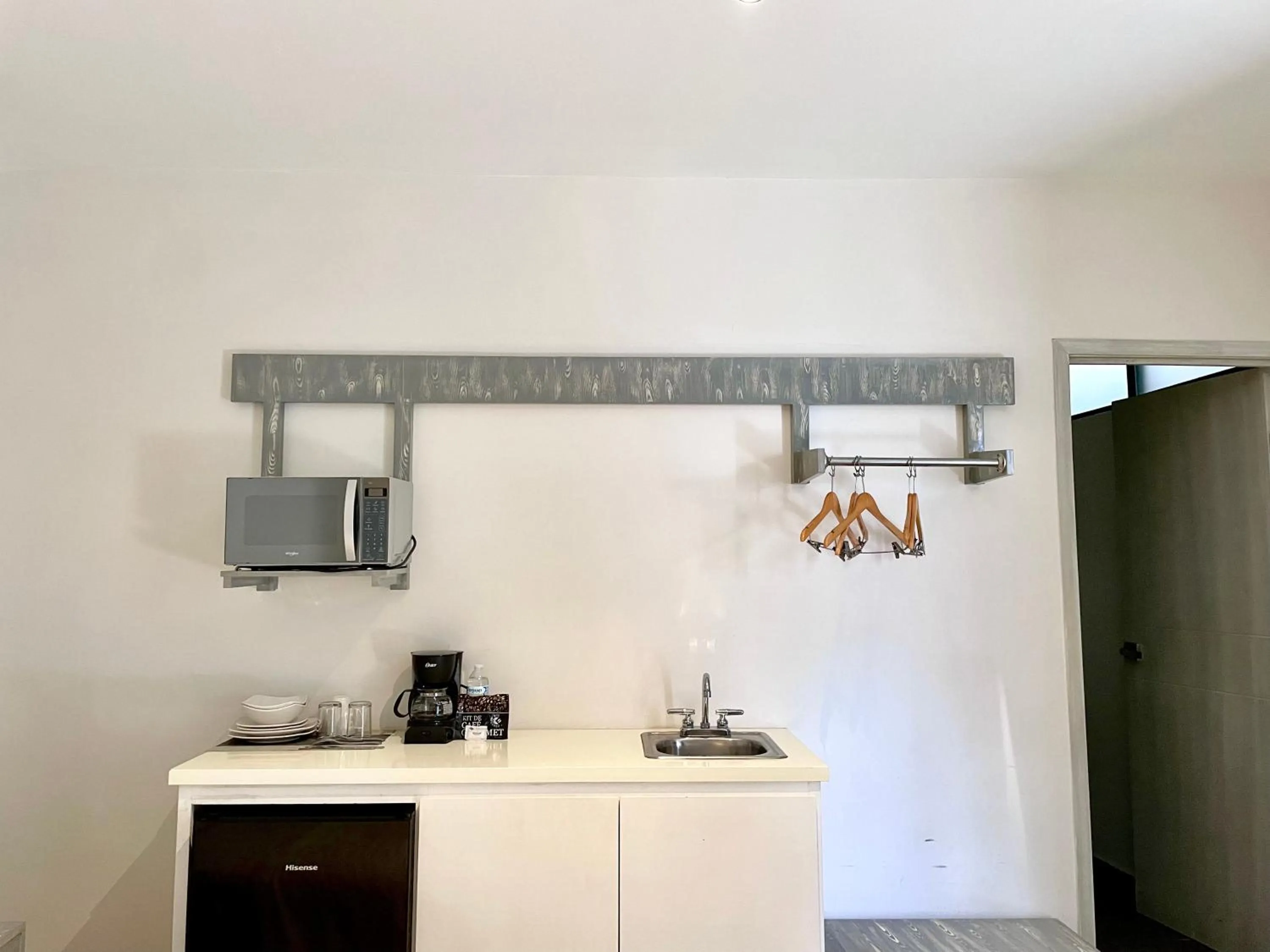 Kitchen or kitchenette in Capital Suites