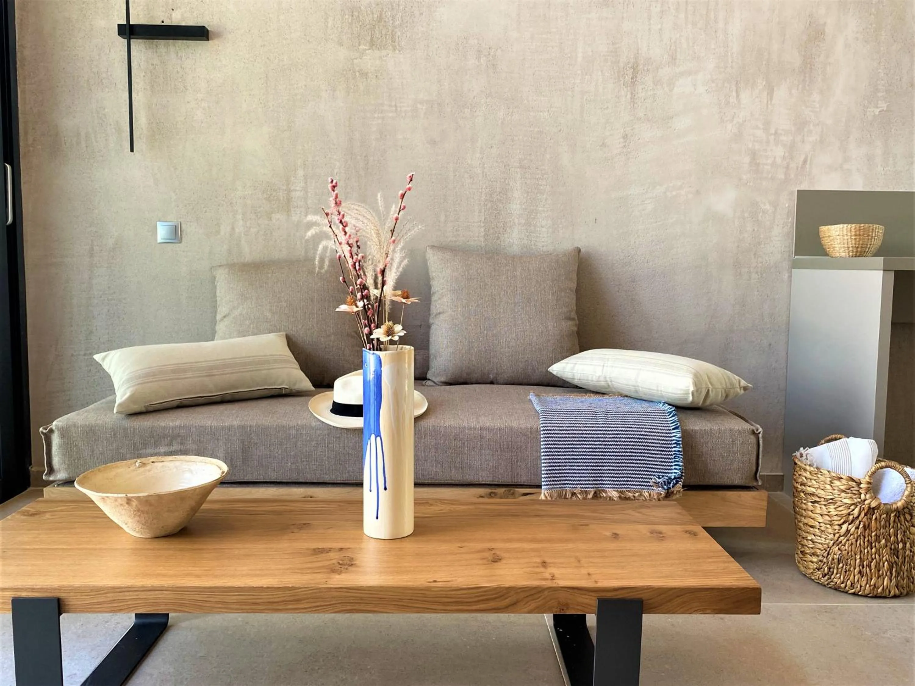 Living room in Etheres