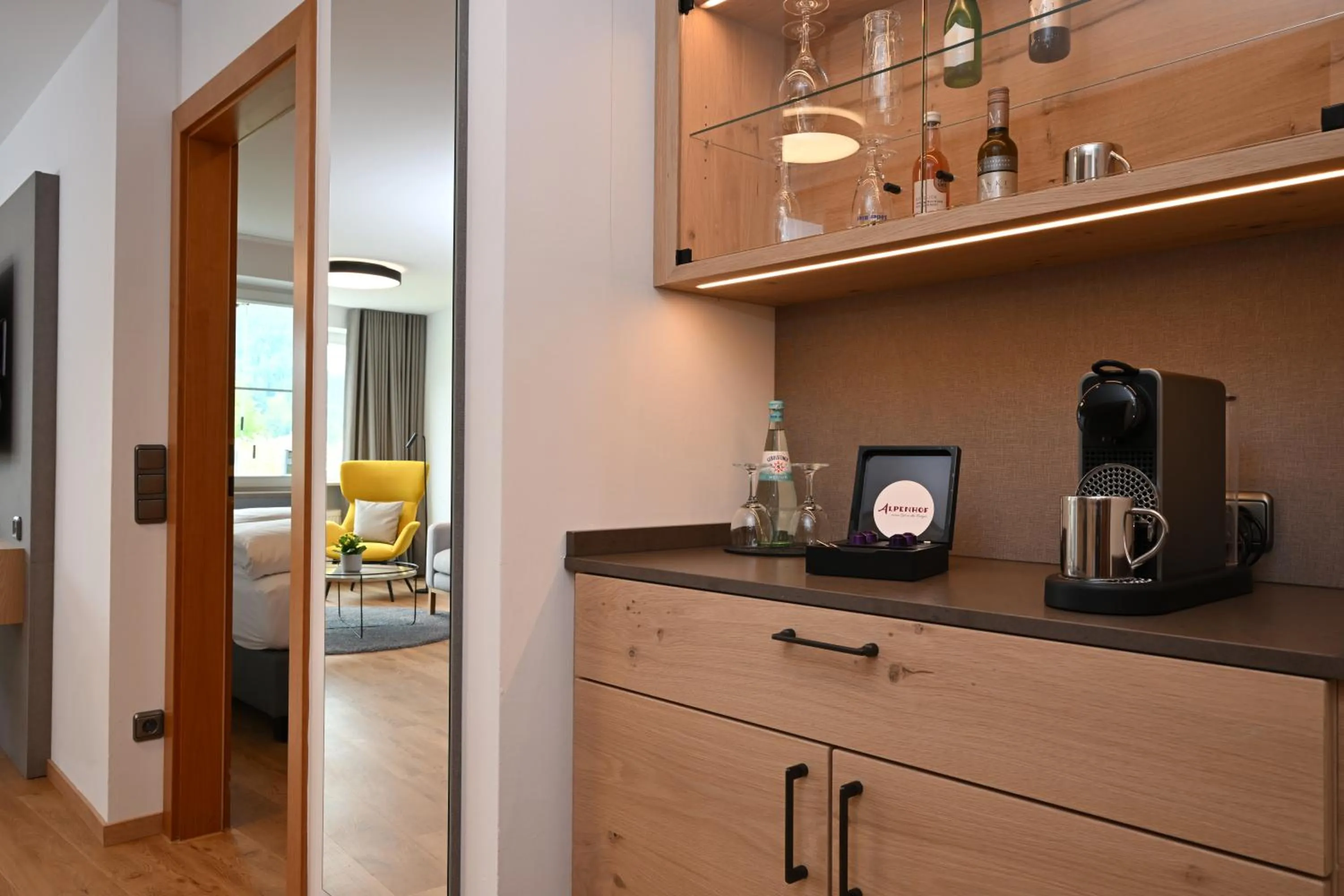 Coffee/tea facilities in Alpenhof Oberstdorf Hotel & SPA, Signature Collection by BW