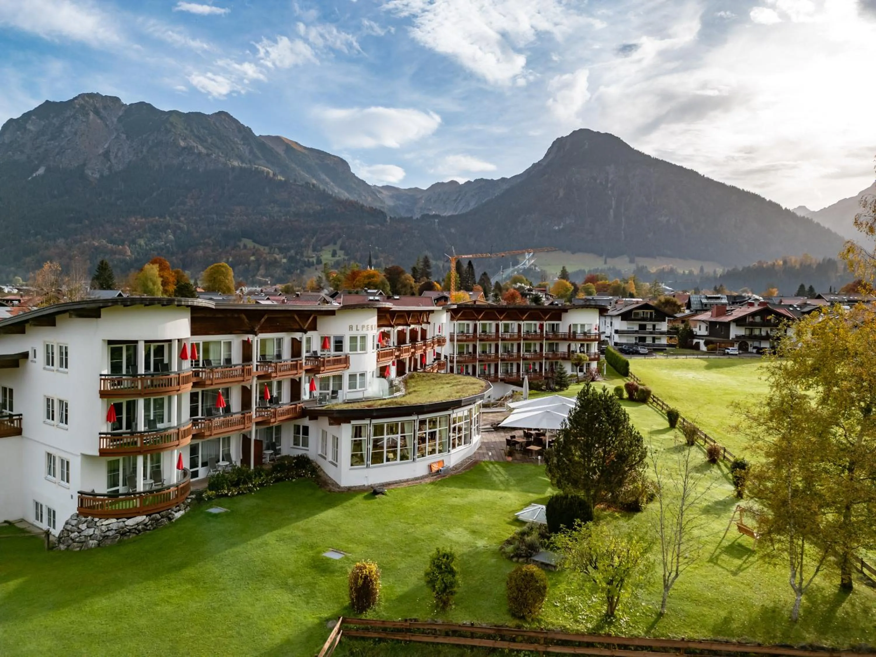 Property building in Alpenhof Oberstdorf Hotel & SPA, Signature Collection by BW