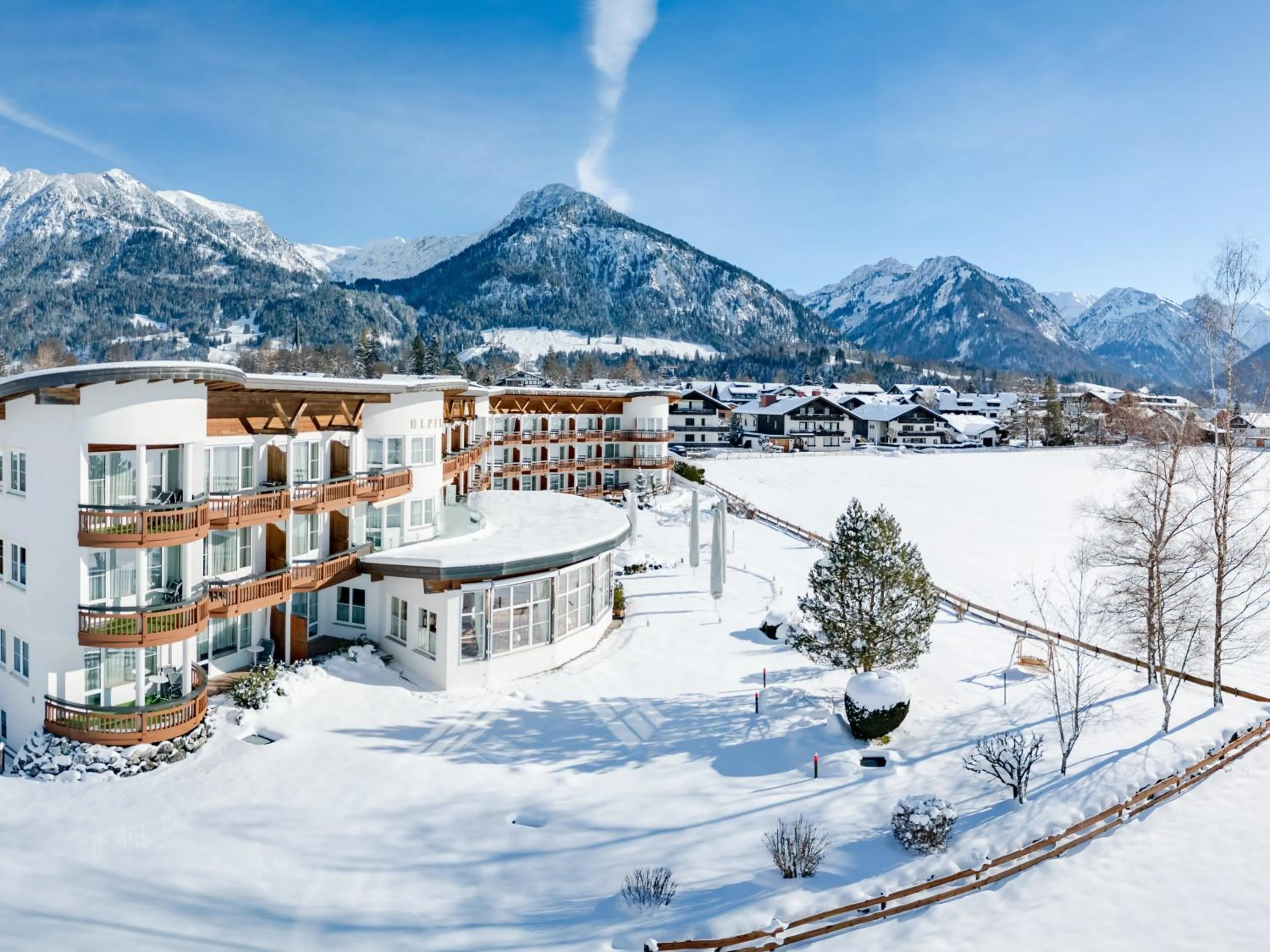 Property building in Alpenhof Oberstdorf Hotel & SPA, Signature Collection by BW