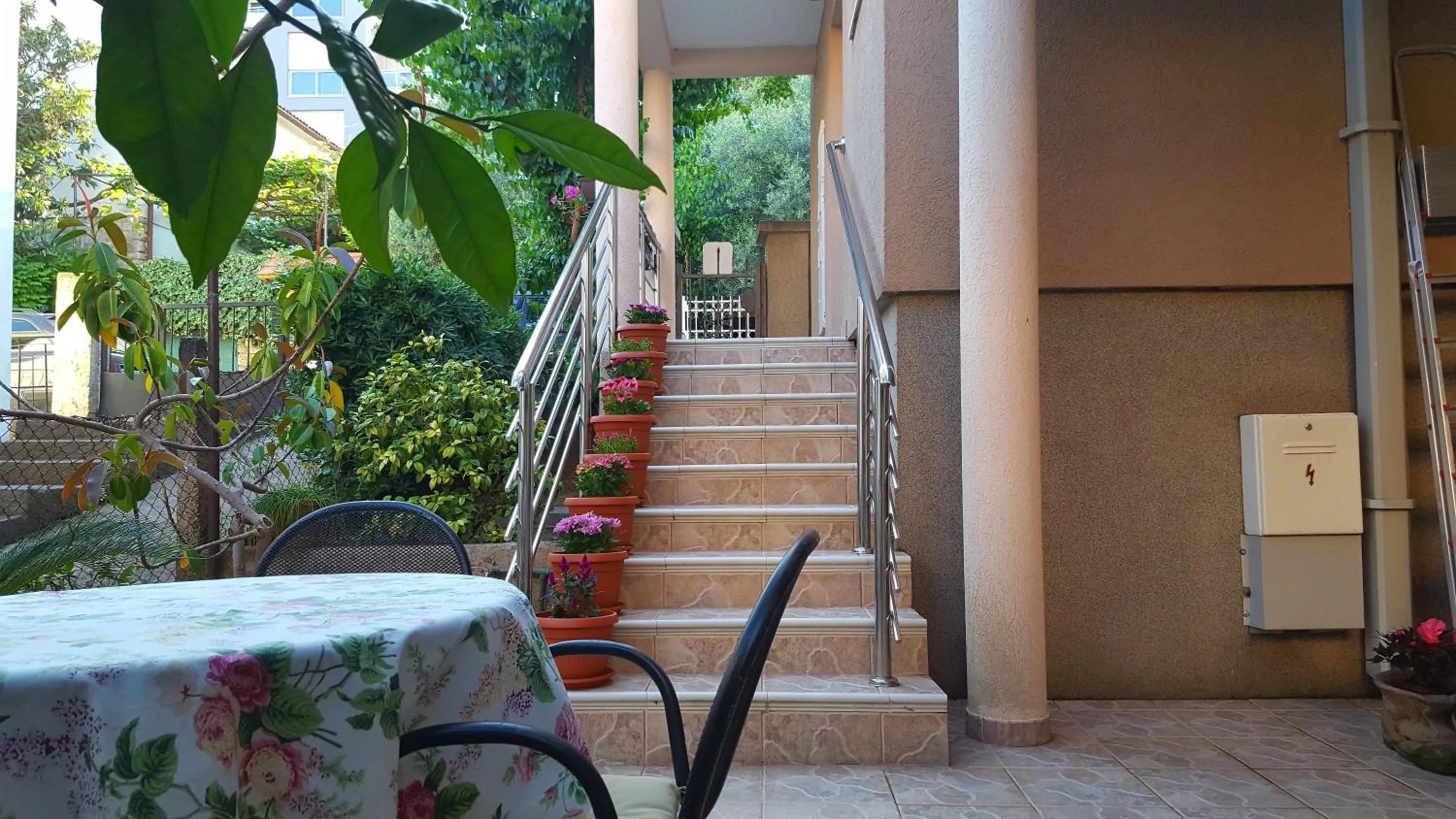 Patio in El Mar Apartments