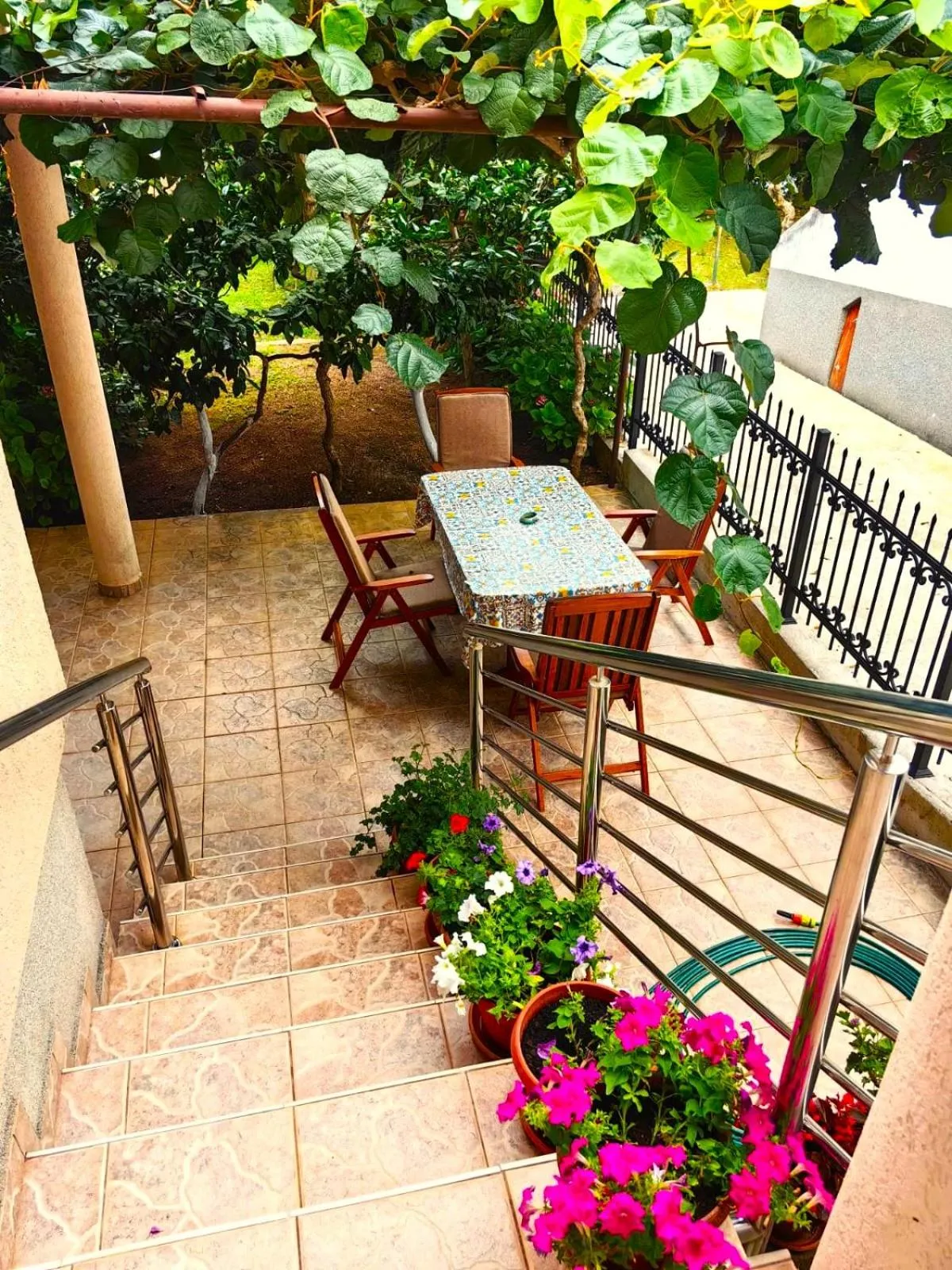 Patio in El Mar Apartments