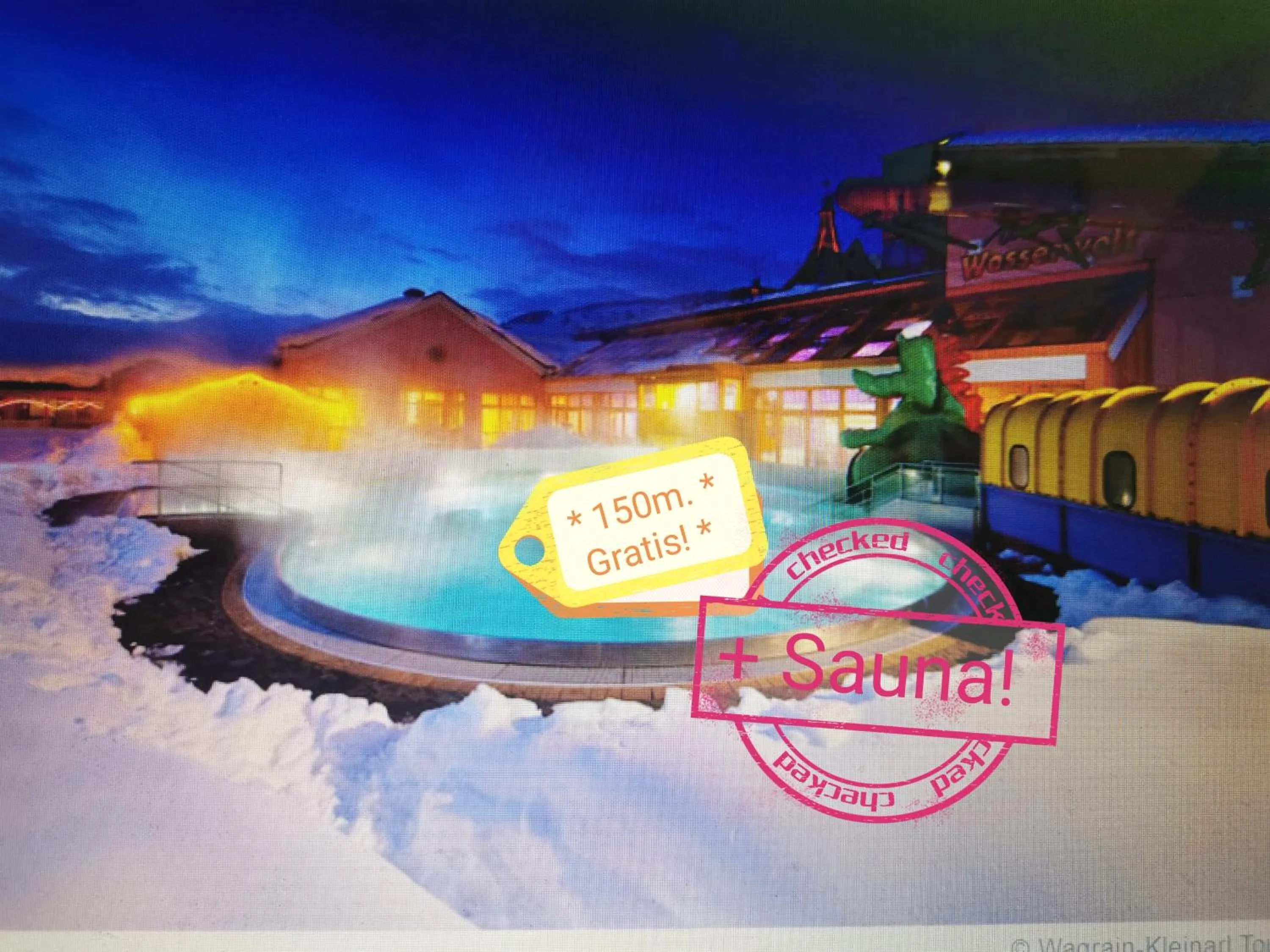 Aqua park in Hotelpension Oberauer Wagrain