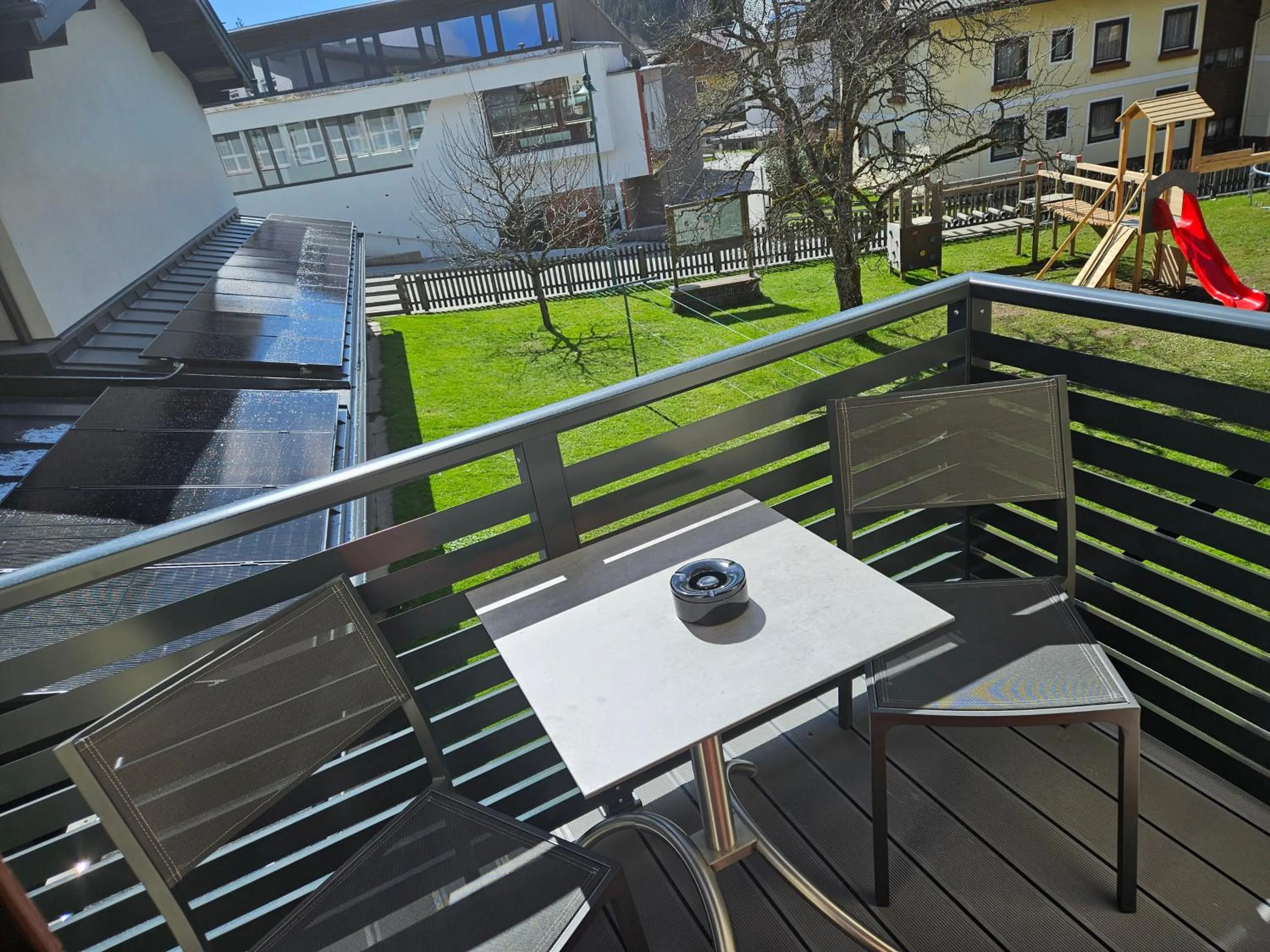 Balcony/Terrace in Hotelpension Oberauer Wagrain