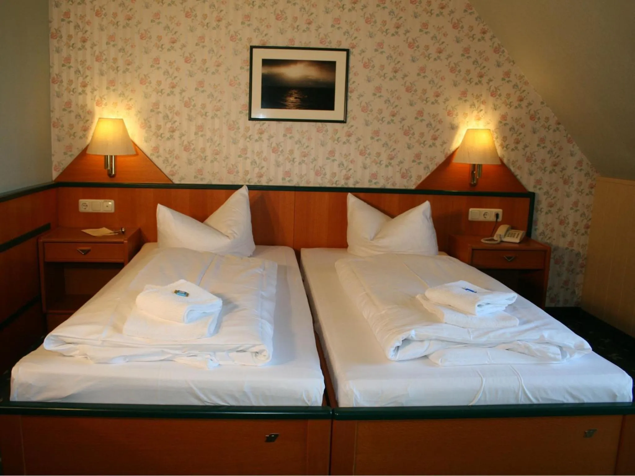 Bed in Hotel Seewisch