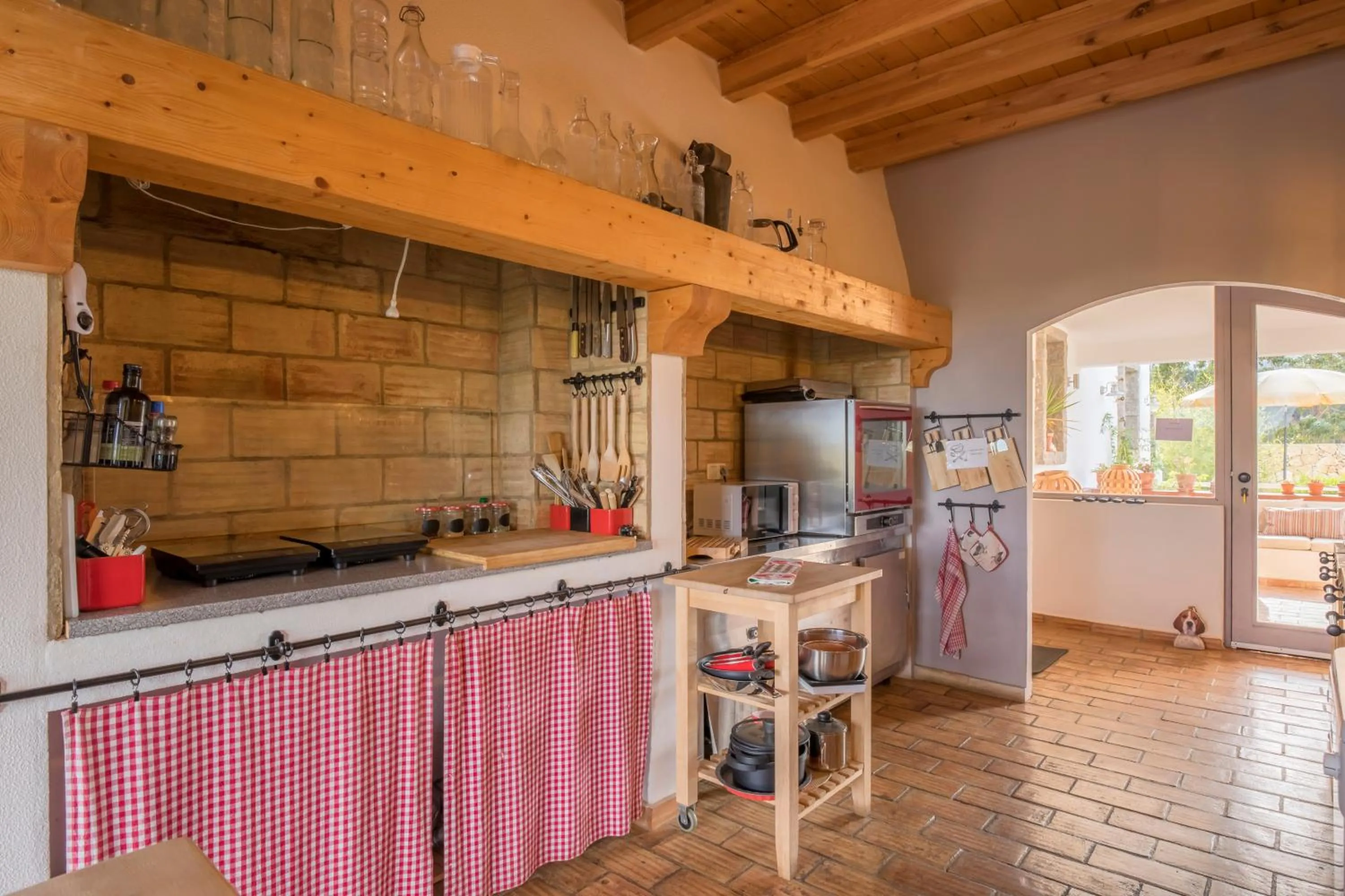 Communal kitchen in Herdade Quinta Natura Turismo Rural